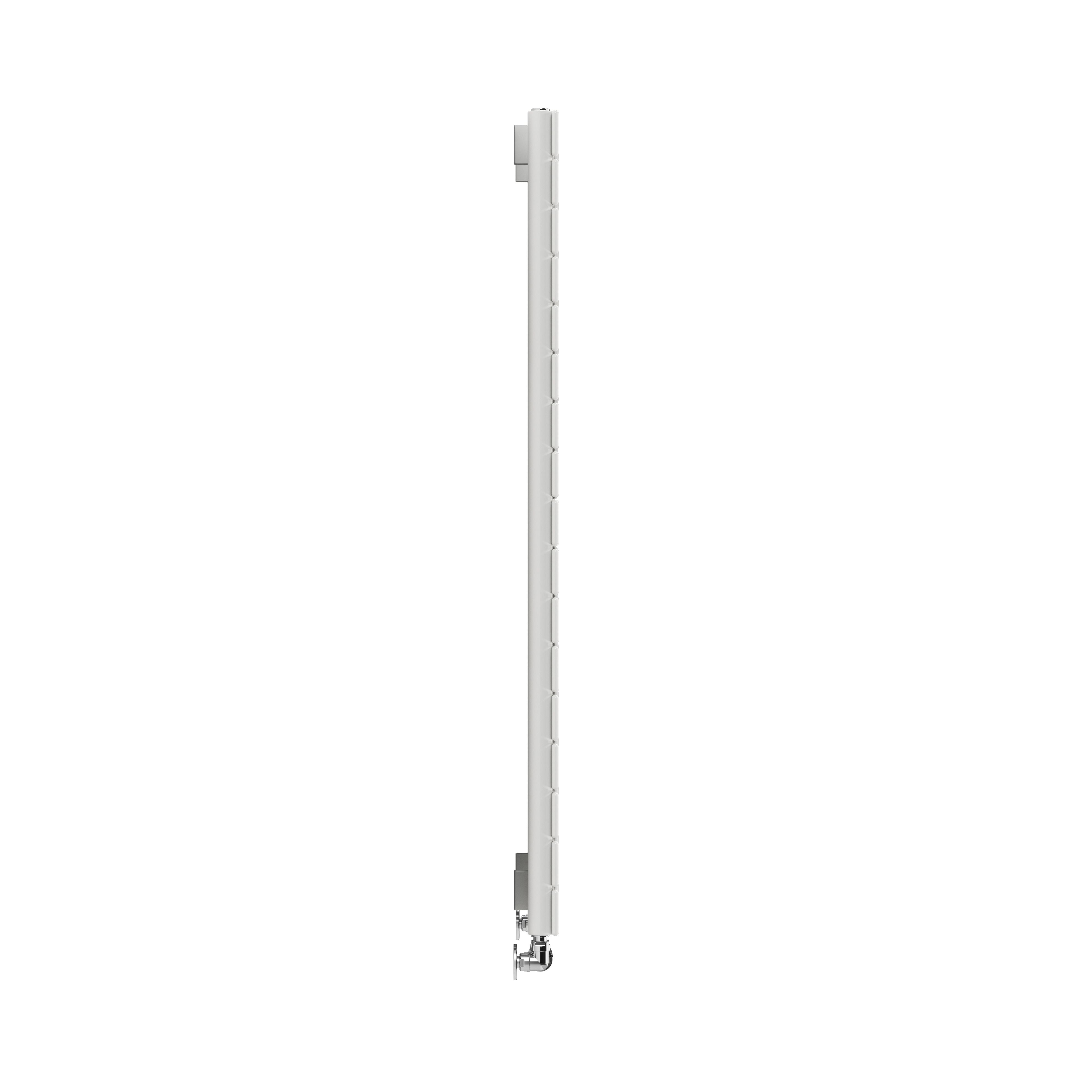 Terma Forte White Hydronic Horizontal or vertical Designer 2939BTU Radiator, (W)1254mm x (H)600mm