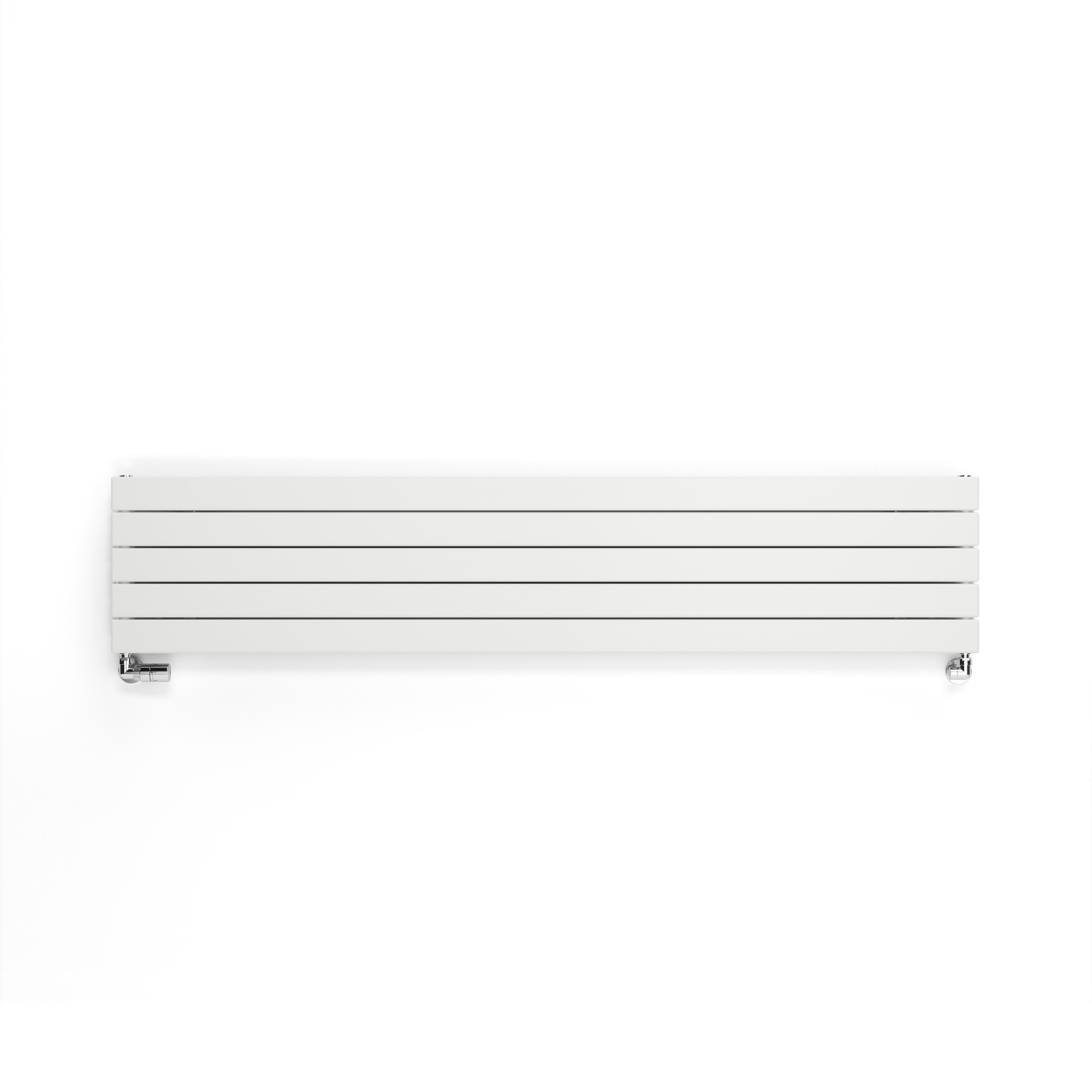 Terma Forte White Hydronic Horizontal or vertical Designer 3471BTU Radiator, (W)366mm x (H)1800mm