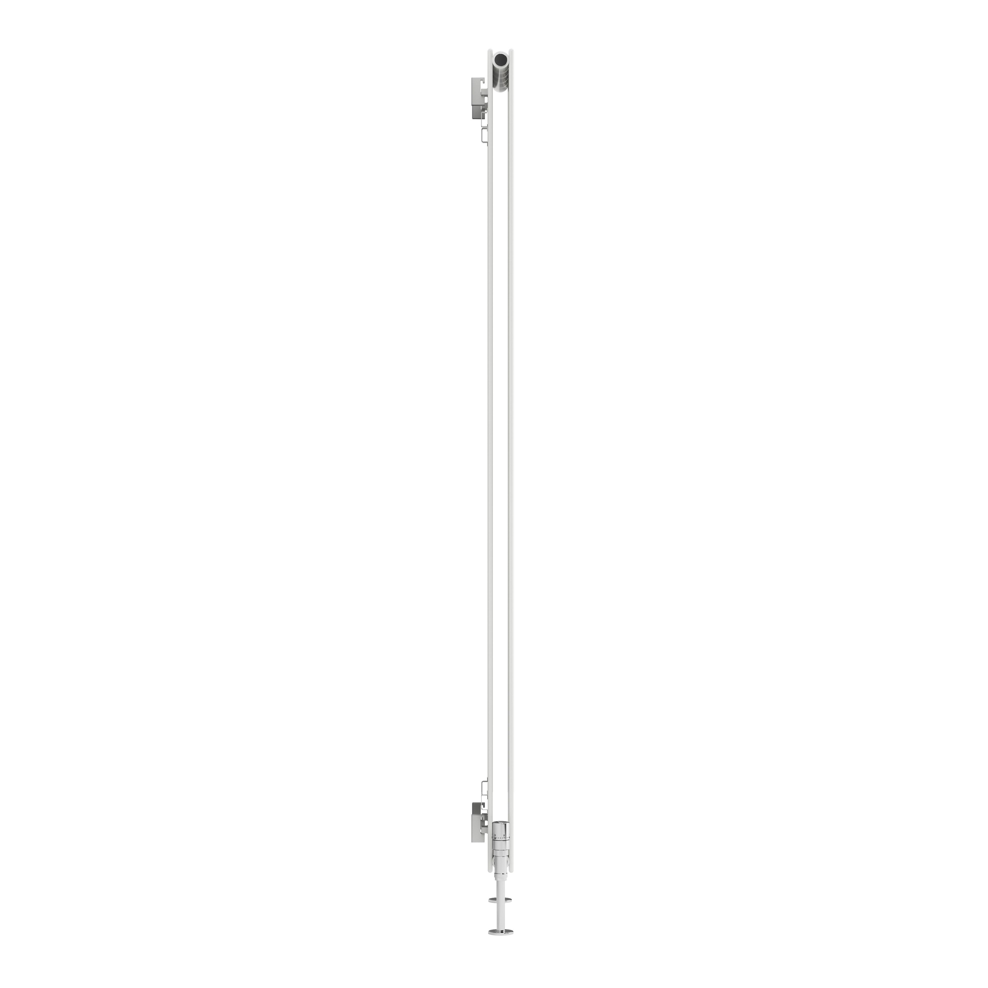 Terma Forte White Hydronic Horizontal or vertical Designer 3471BTU Radiator, (W)366mm x (H)1800mm
