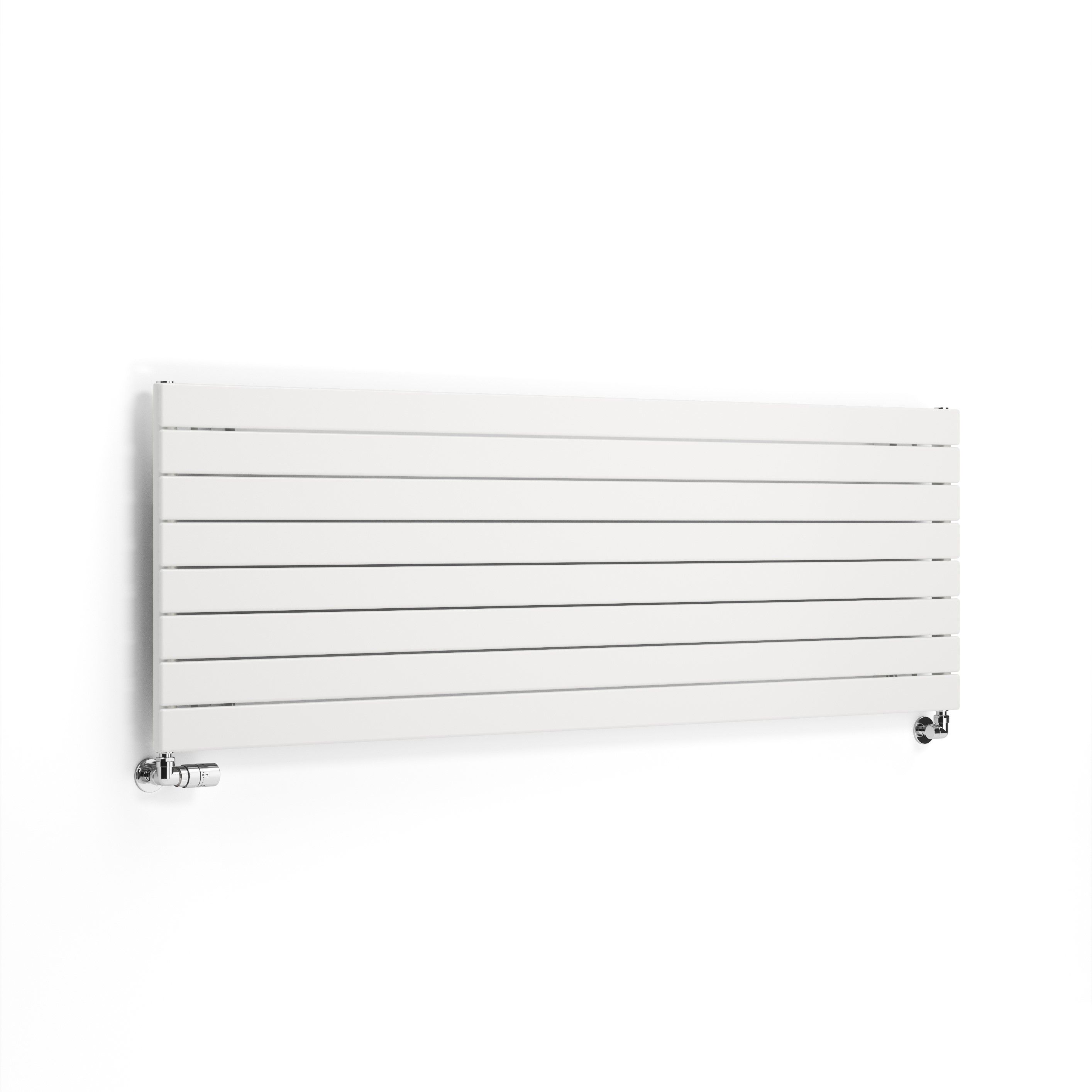 Terma Forte White Hydronic Horizontal or vertical Designer 3560BTU Radiator, (W)588mm x (H)1800mm
