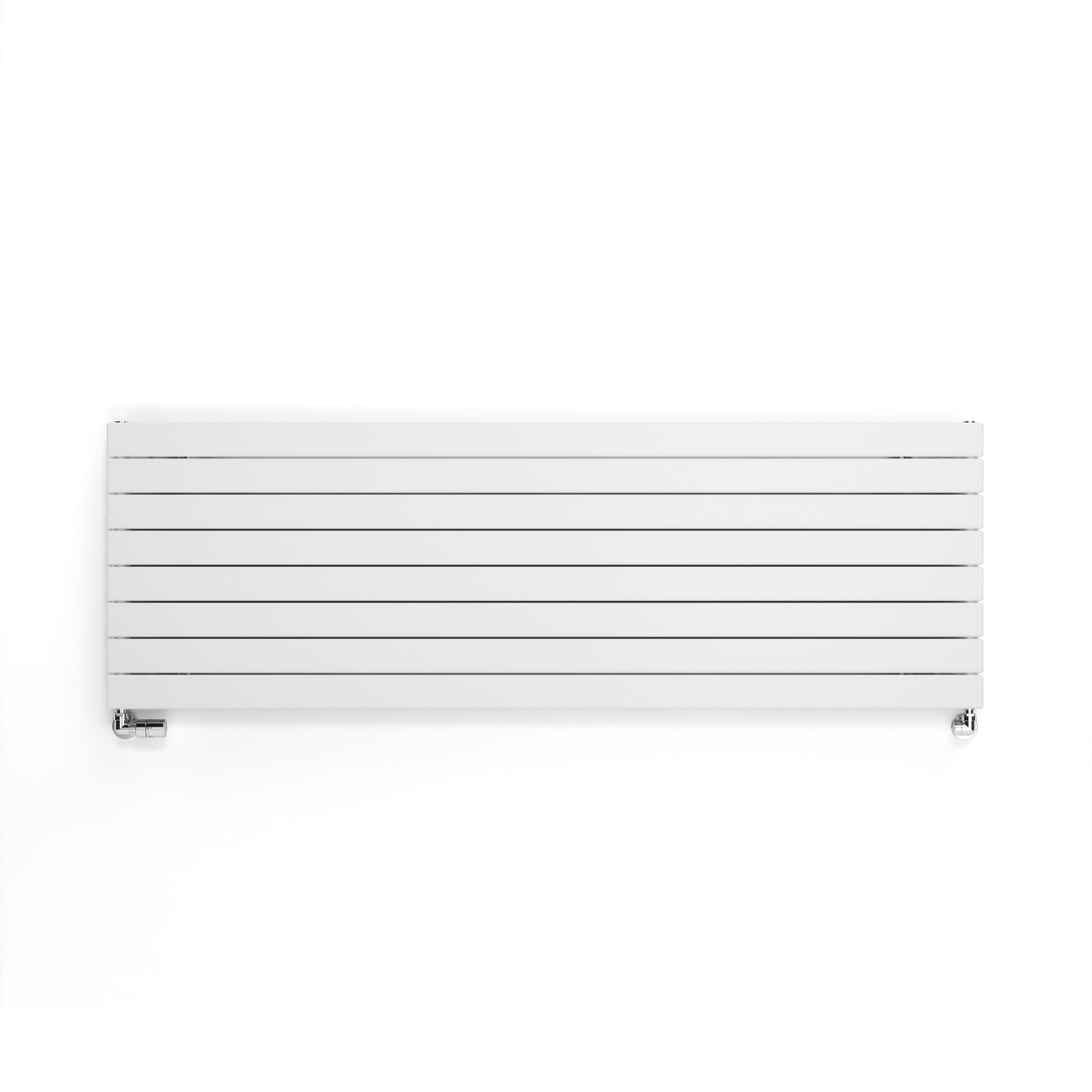 Terma Forte White Hydronic Horizontal or vertical Designer 3560BTU Radiator, (W)588mm x (H)1800mm