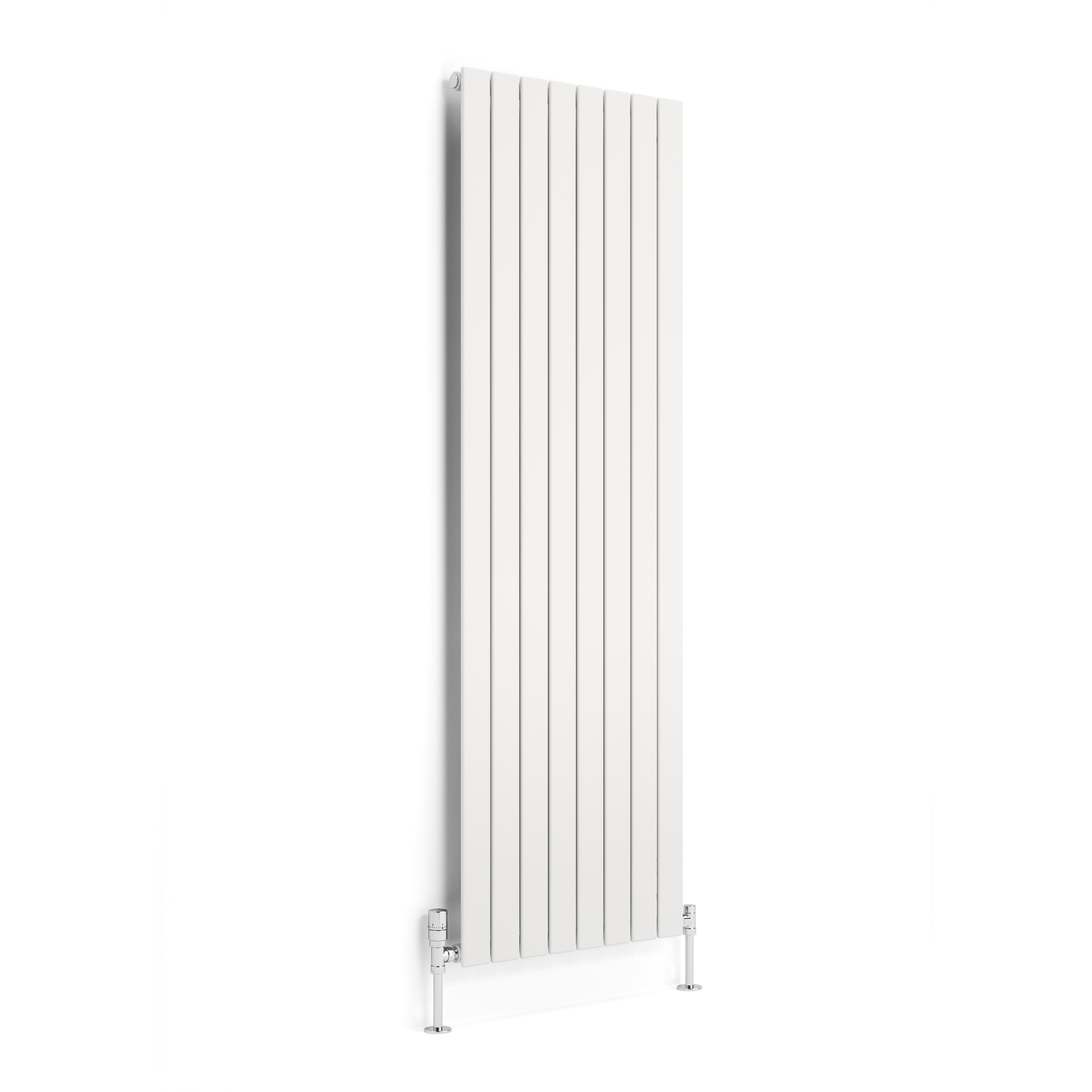 Terma Forte White Hydronic Horizontal or vertical Designer 3560BTU Radiator, (W)588mm x (H)1800mm