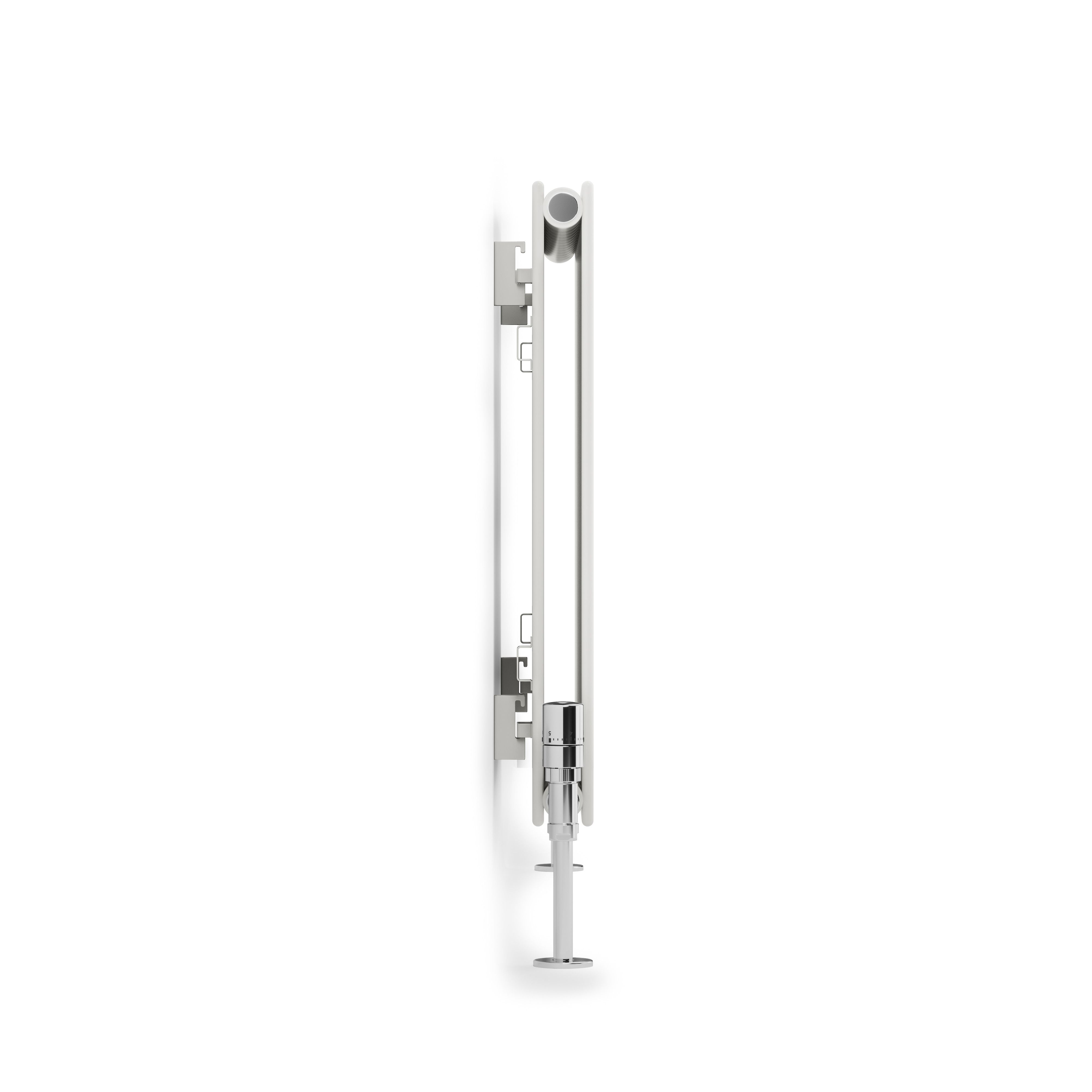 Terma Forte White Hydronic Horizontal or vertical Designer 3696BTU Radiator, (W)1032mm x (H)600mm