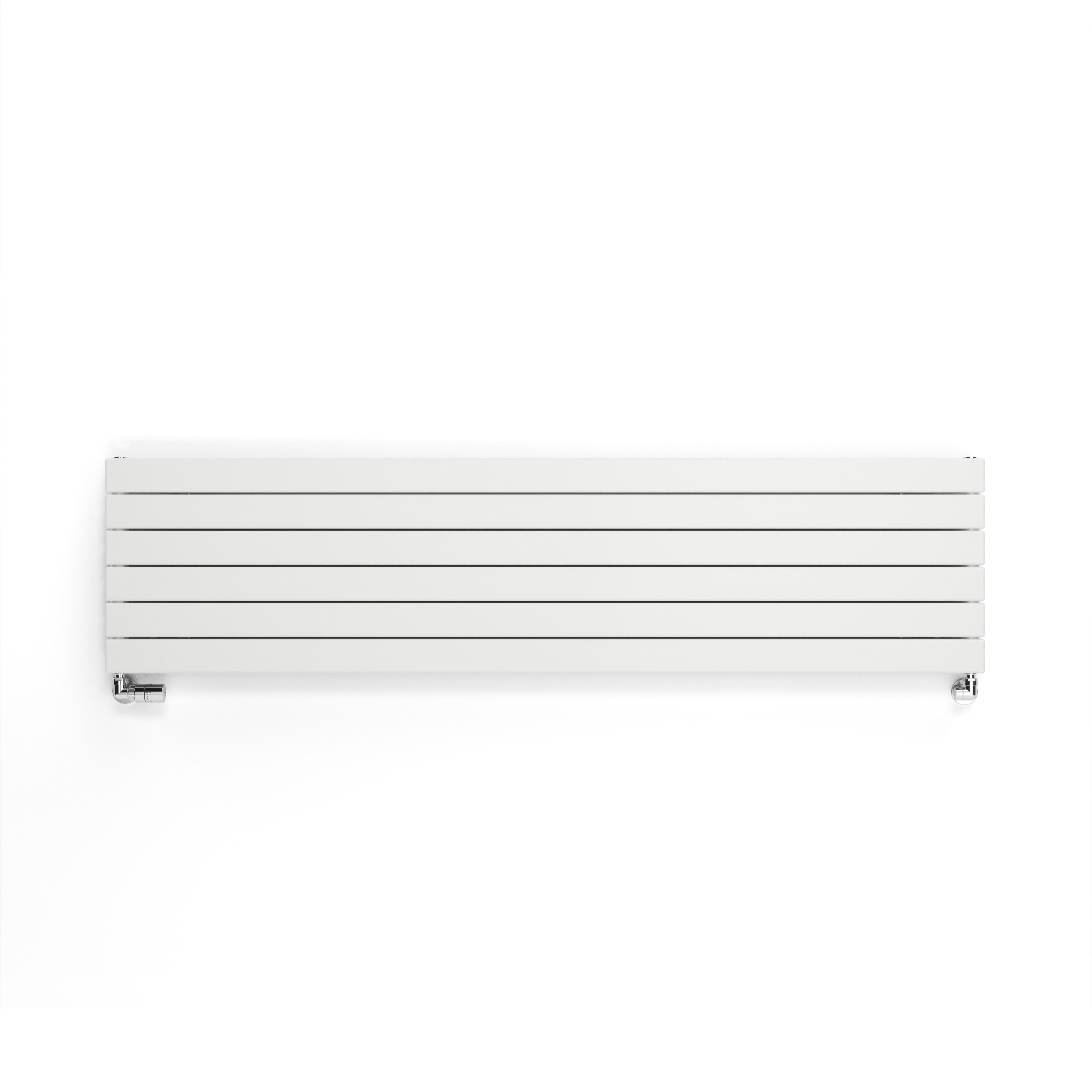 Terma Forte White Hydronic Horizontal or vertical Designer 4167BTU Radiator, (W)440mm x (H)1800mm