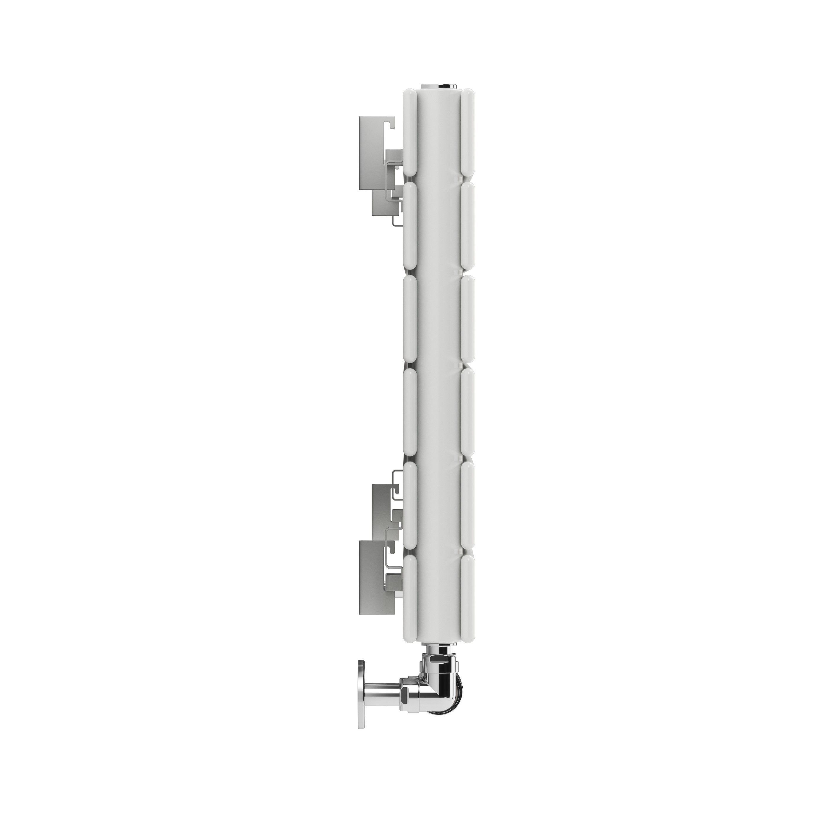 Terma Forte White Hydronic Horizontal or vertical Designer 4167BTU Radiator, (W)440mm x (H)1800mm