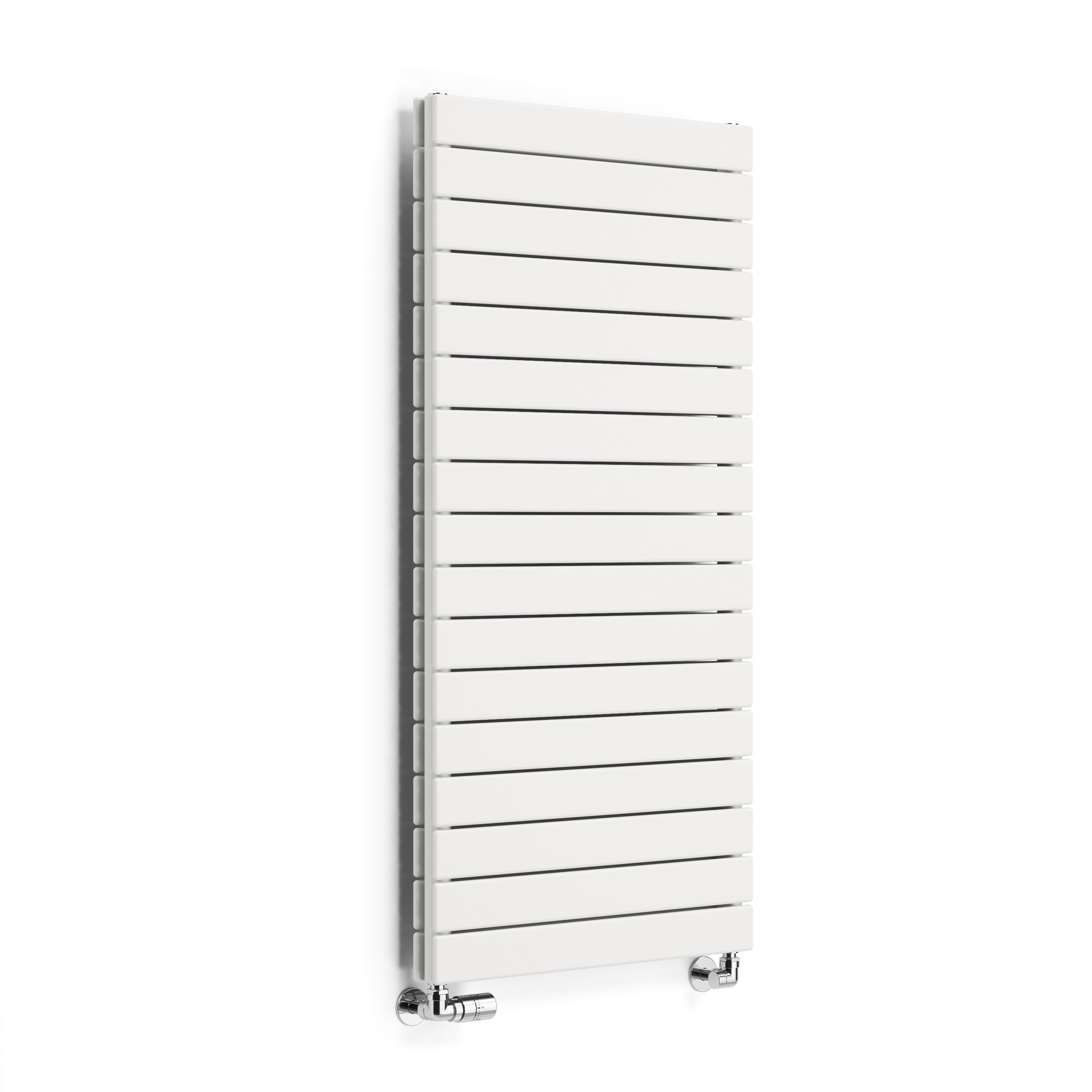 Terma Forte White Hydronic Horizontal or vertical Designer 4488BTU Radiator, (W)1254mm x (H)600mm