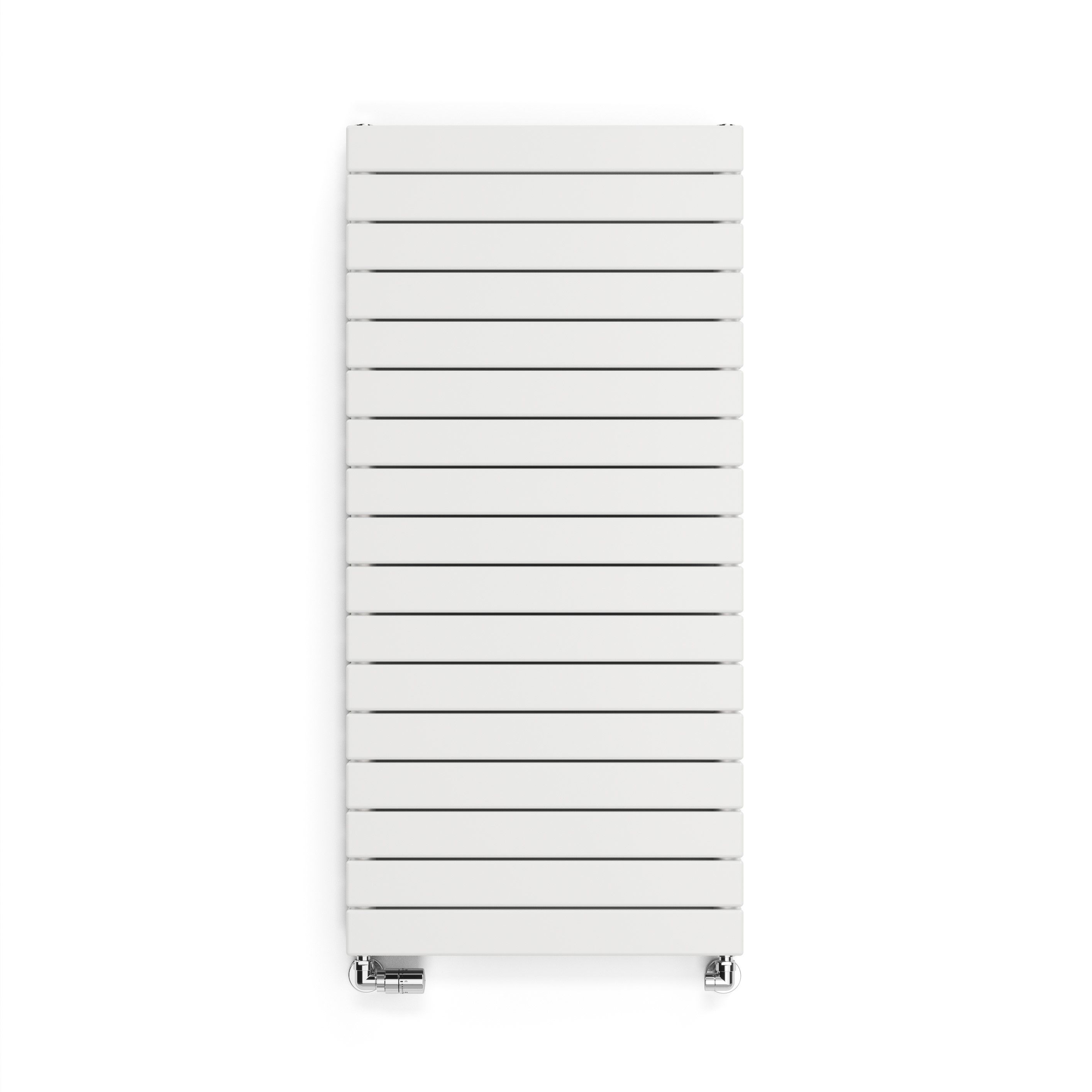 Terma Forte White Hydronic Horizontal or vertical Designer 4488BTU Radiator, (W)1254mm x (H)600mm