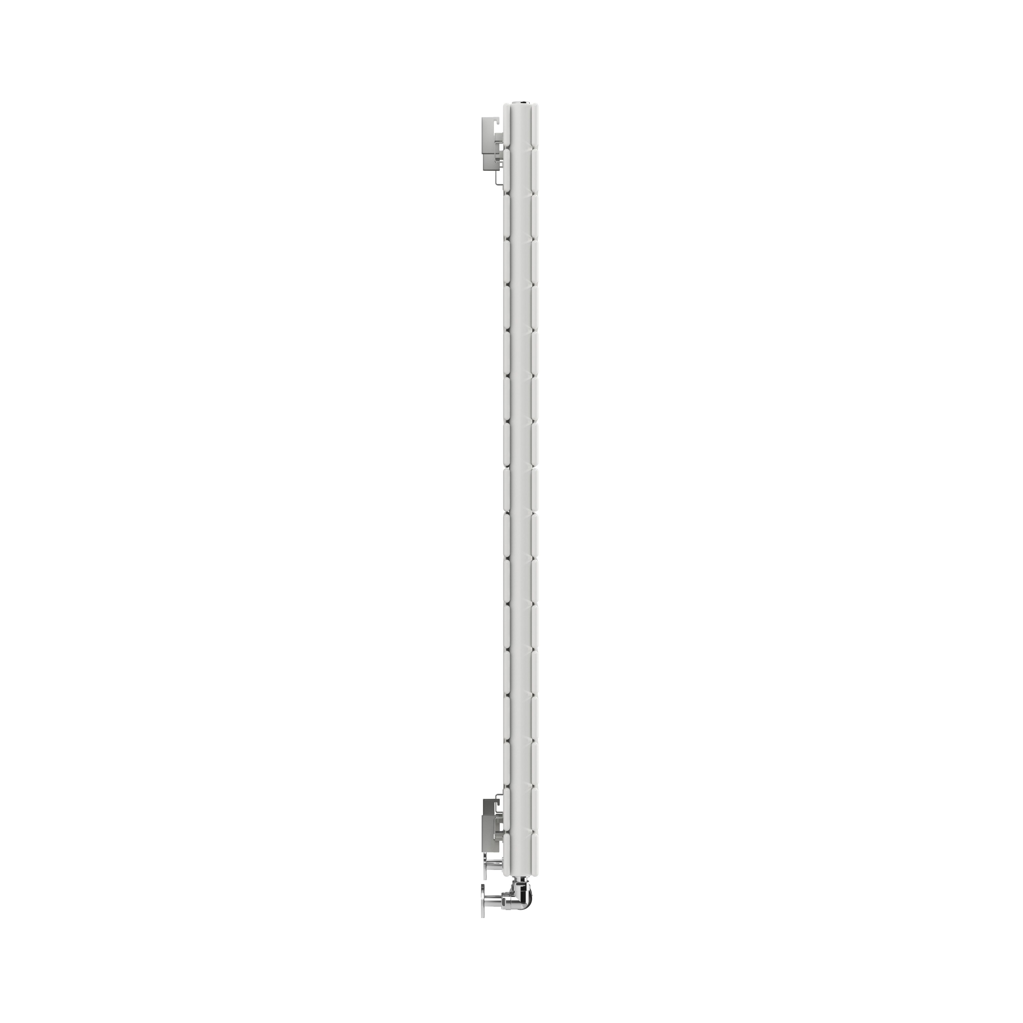Terma Forte White Hydronic Horizontal or vertical Designer 4488BTU Radiator, (W)1254mm x (H)600mm
