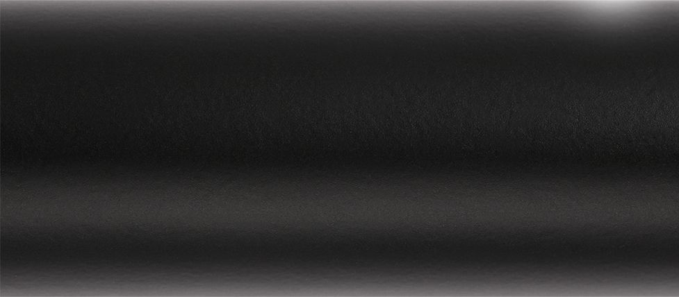 Terma Hex Matt black Vertical Designer Radiator, (W)486mm x (H)1220mm