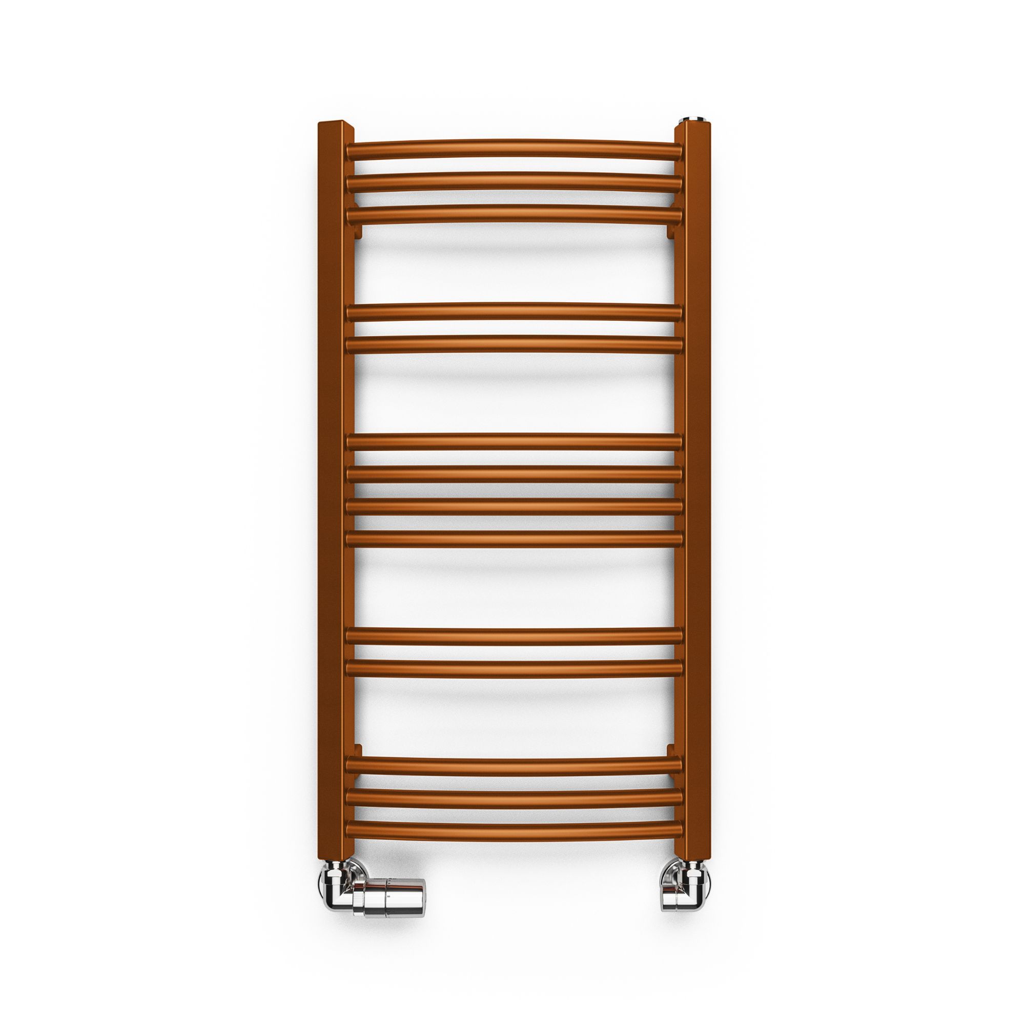 Terma Jade Copper Gas Flat Towel warmer (W)400mm x (H)753mm
