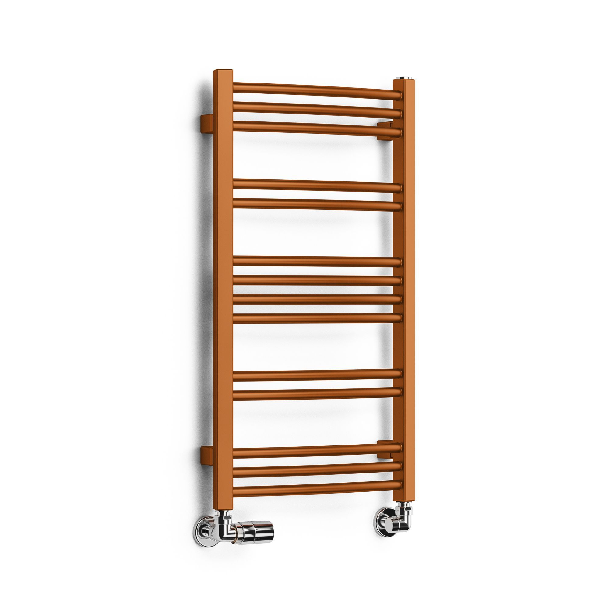 Terma Jade Copper Gas Flat Towel warmer (W)400mm x (H)753mm