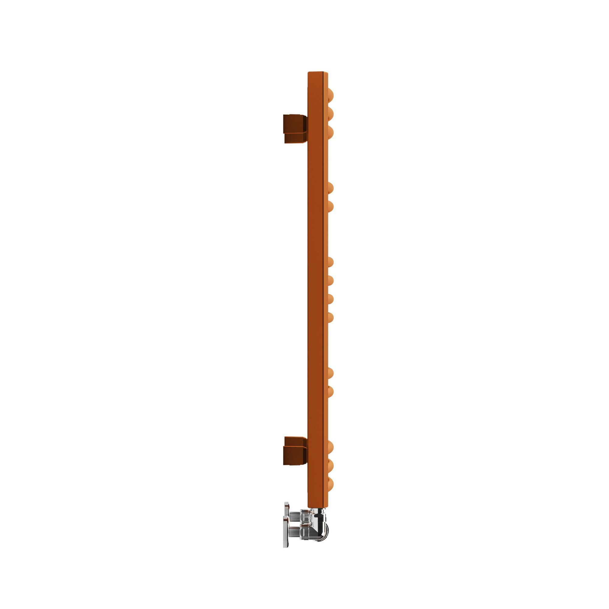 Terma Jade Copper Gas Flat Towel warmer (W)400mm x (H)753mm