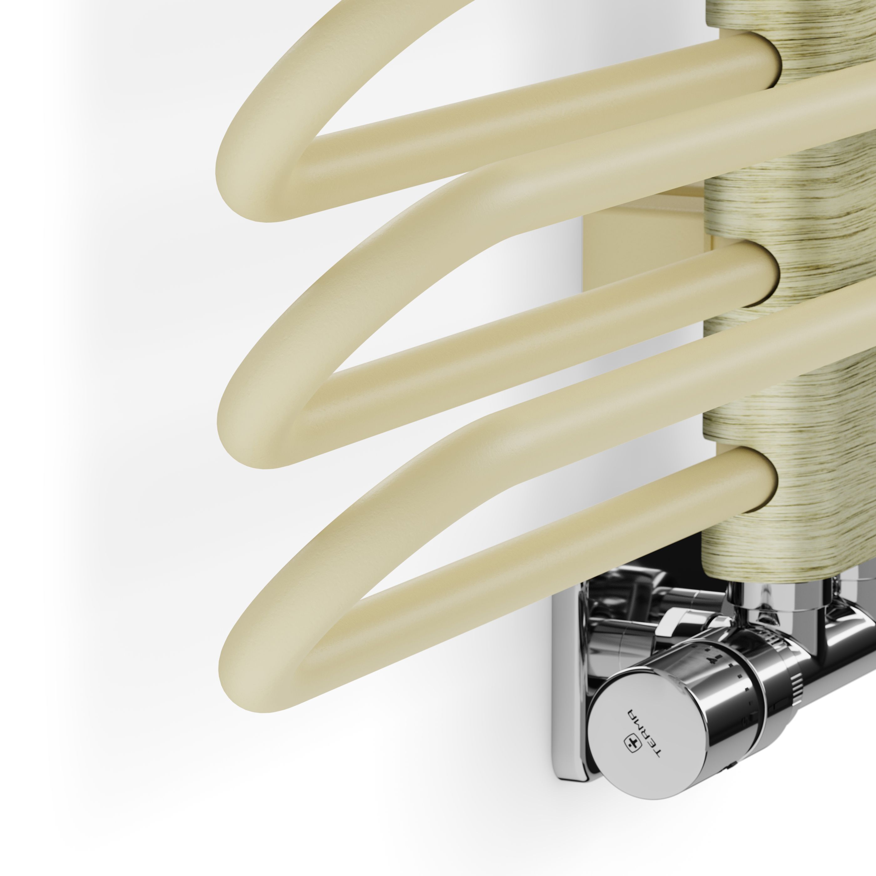 Terma Michelle Sparking Cream Towel warmer (W)500mm x (H)1200mm