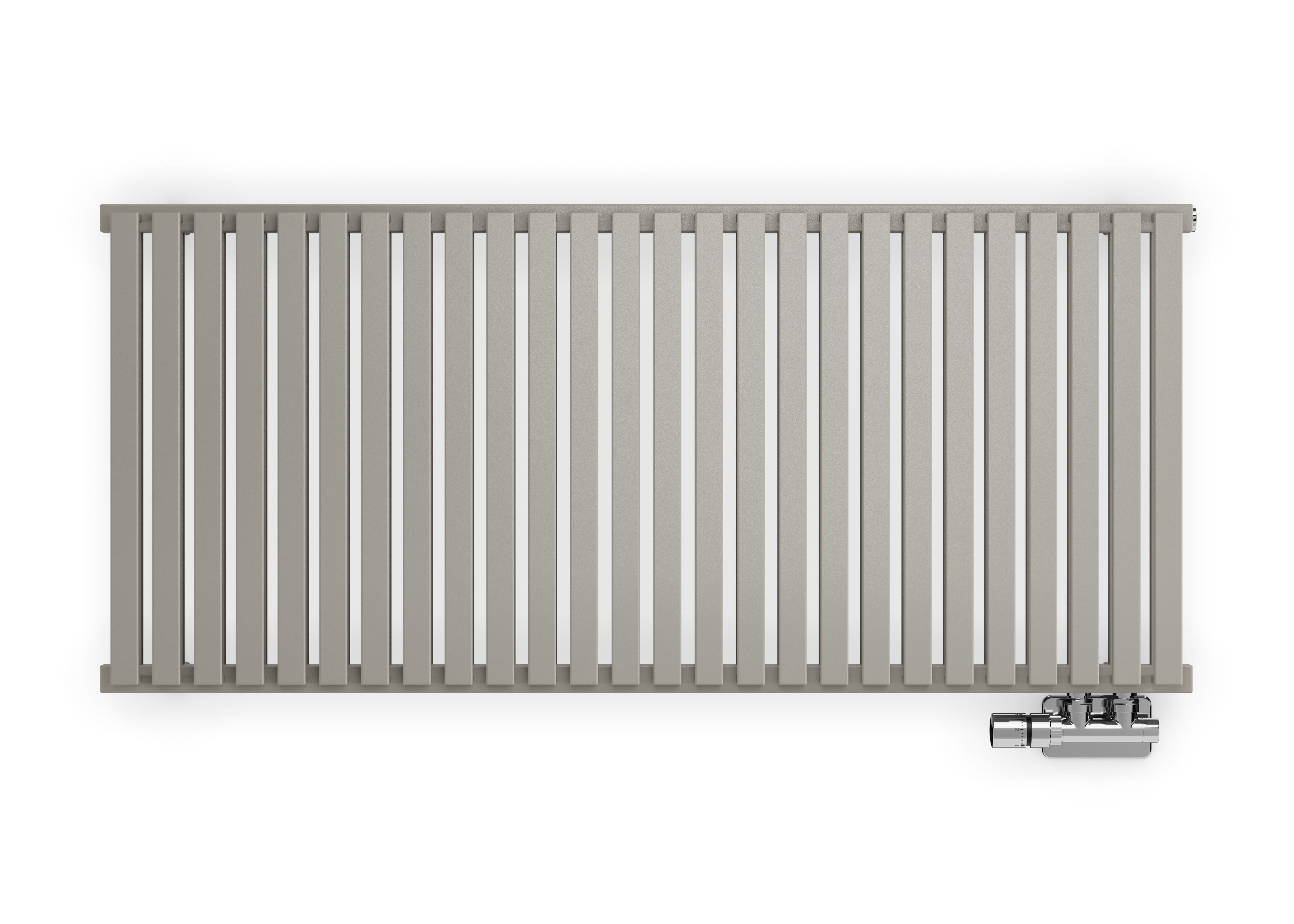 Terma Nemo Metallic stone Horizontal Designer Radiator, (W)1185mm x (H)530mm