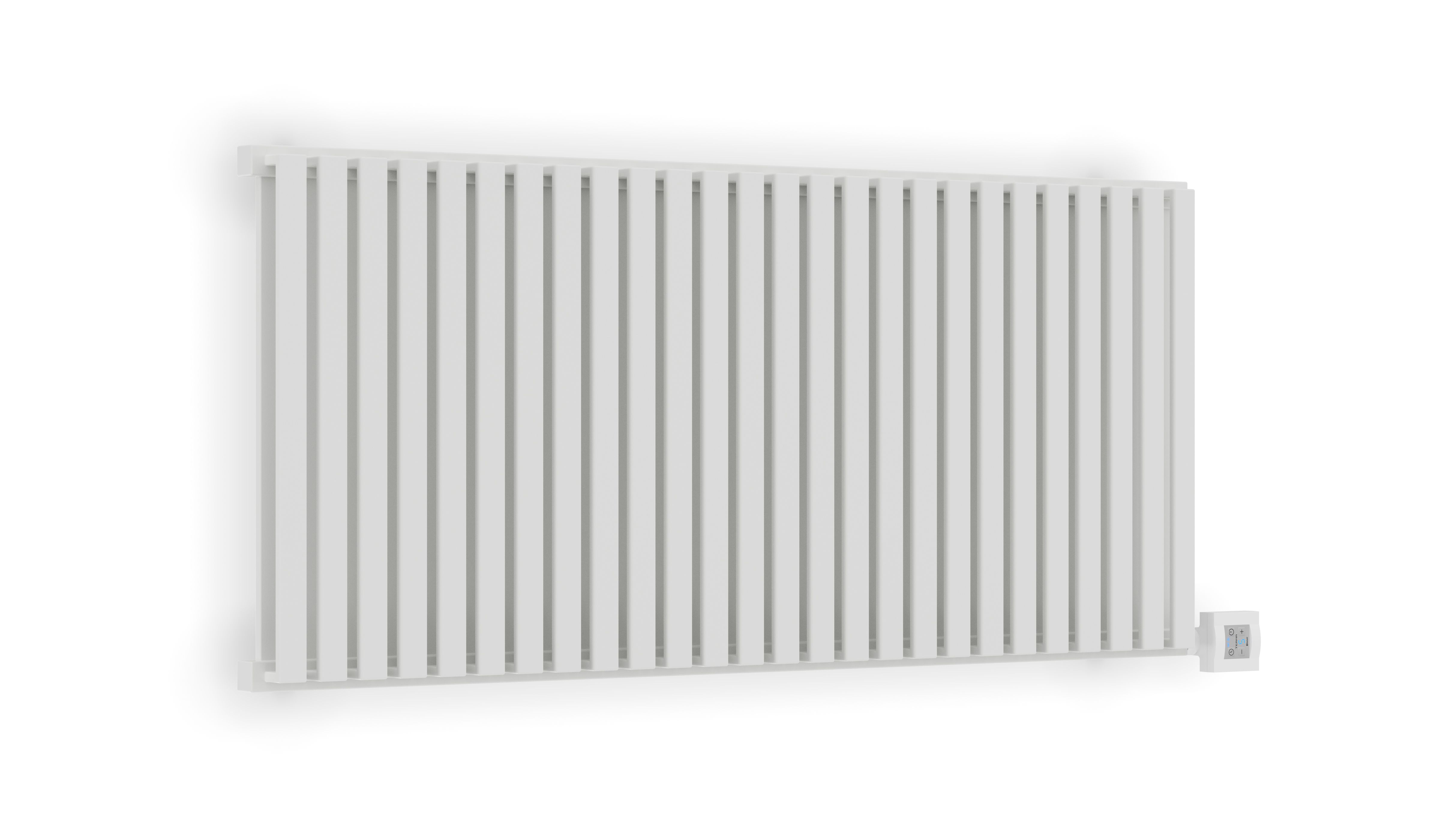 Terma Nemo Sea salt white Horizontal Designer Radiator, (W)1185mm x (H)530mm