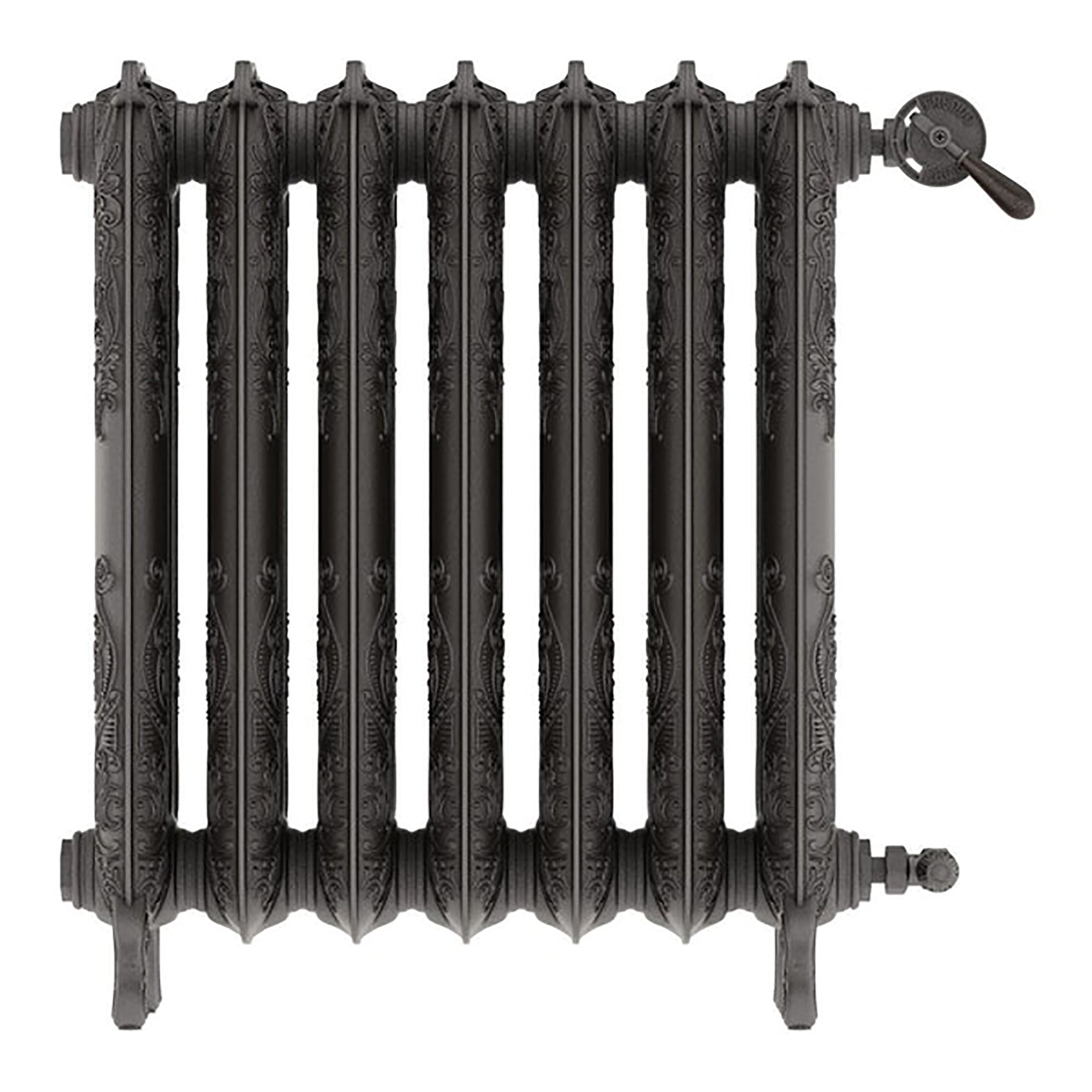 Terma Oxford Raw Metal Hydronic Horizontal Designer 3417BTU Radiator, (W)606mm x (H)710mm