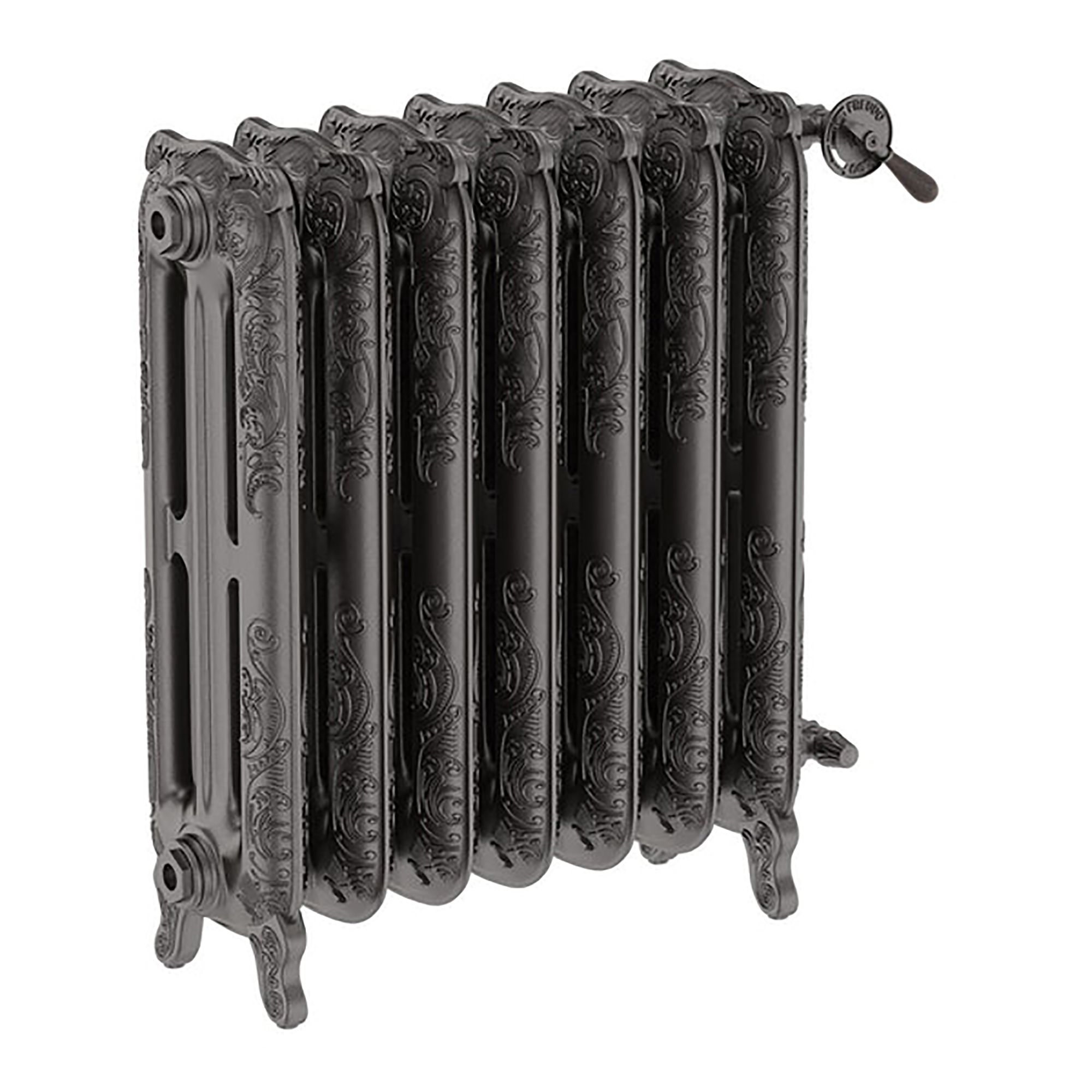 Terma Oxford Raw Metal Hydronic Horizontal Designer 3417BTU Radiator, (W)606mm x (H)710mm