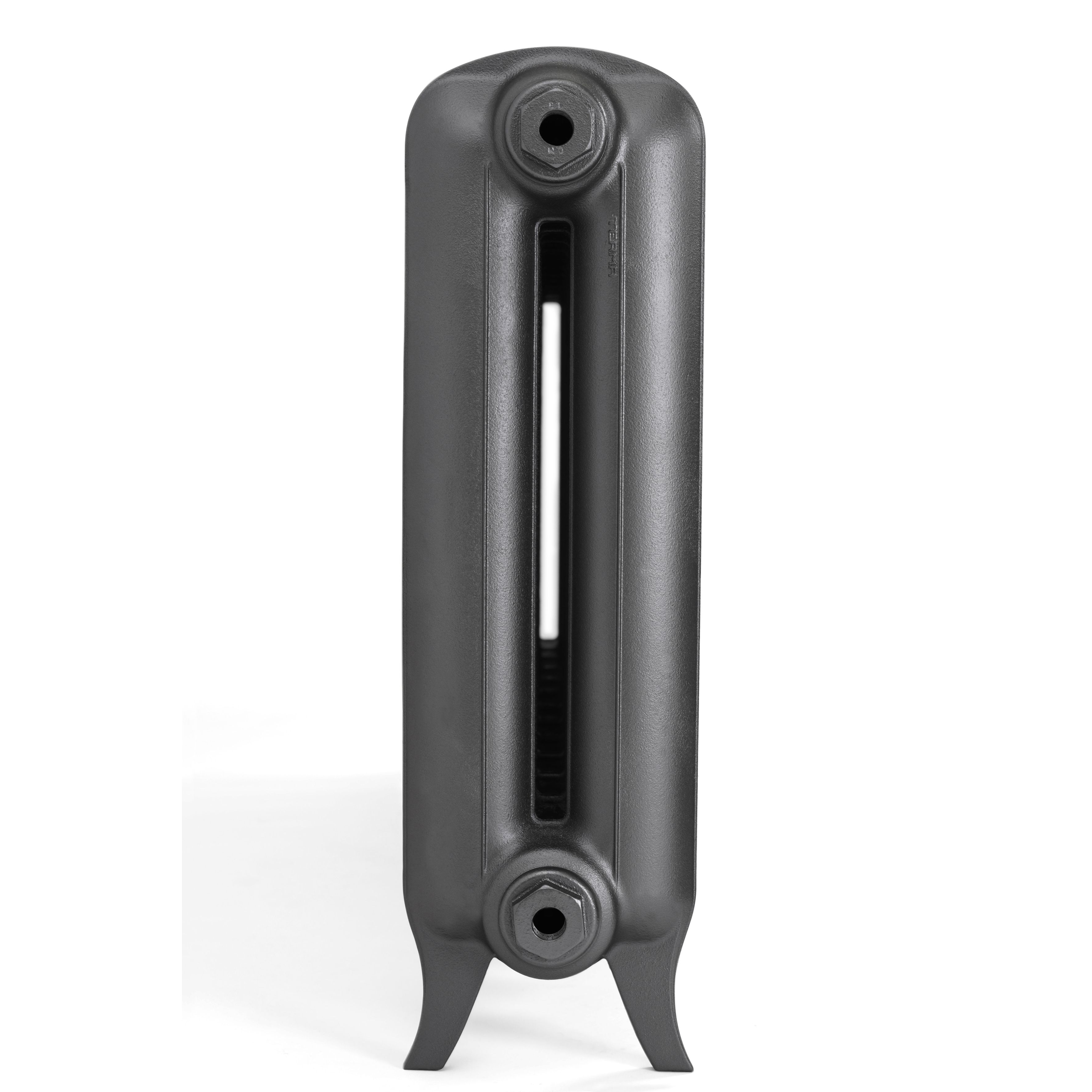 Terma Plain Raw Metal 2 Column Radiator, (W)852mm x (H)620mm