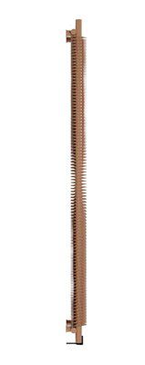 Terma Ribbon Bright copper Vertical Designer Radiator, (W)290mm x (H)1800mm