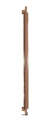 Terma Ribbon Bright copper Vertical Designer Radiator, (W)490mm x (H)1800mm