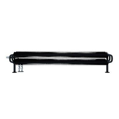 Terma Ribbon Heban black Horizontal Designer Radiator, (W)1540mm x (H)190mm
