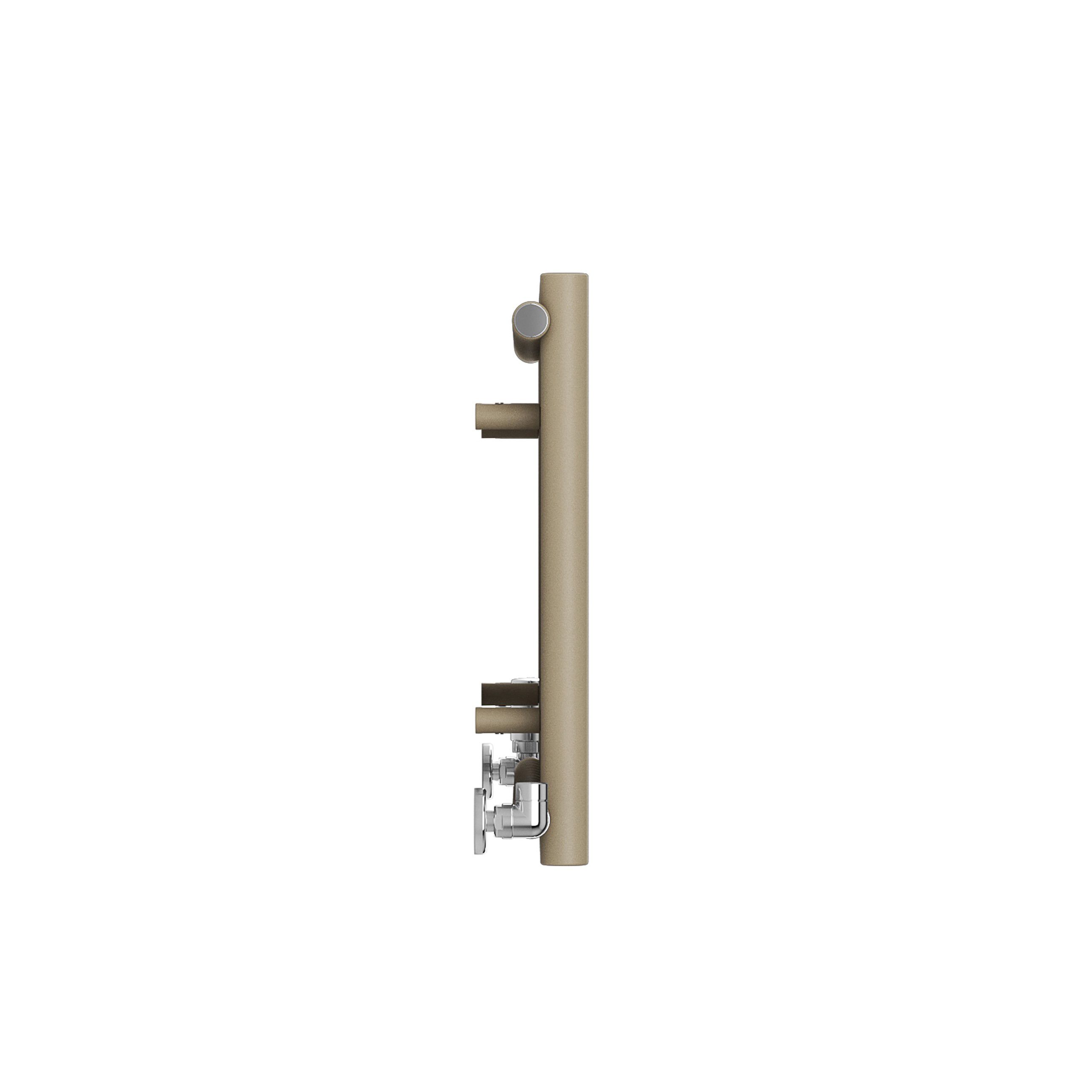 Terma Rolo Room Brown Hydronic Horizontal Designer 3399BTU Radiator, (W)1470mm x (H)500mm
