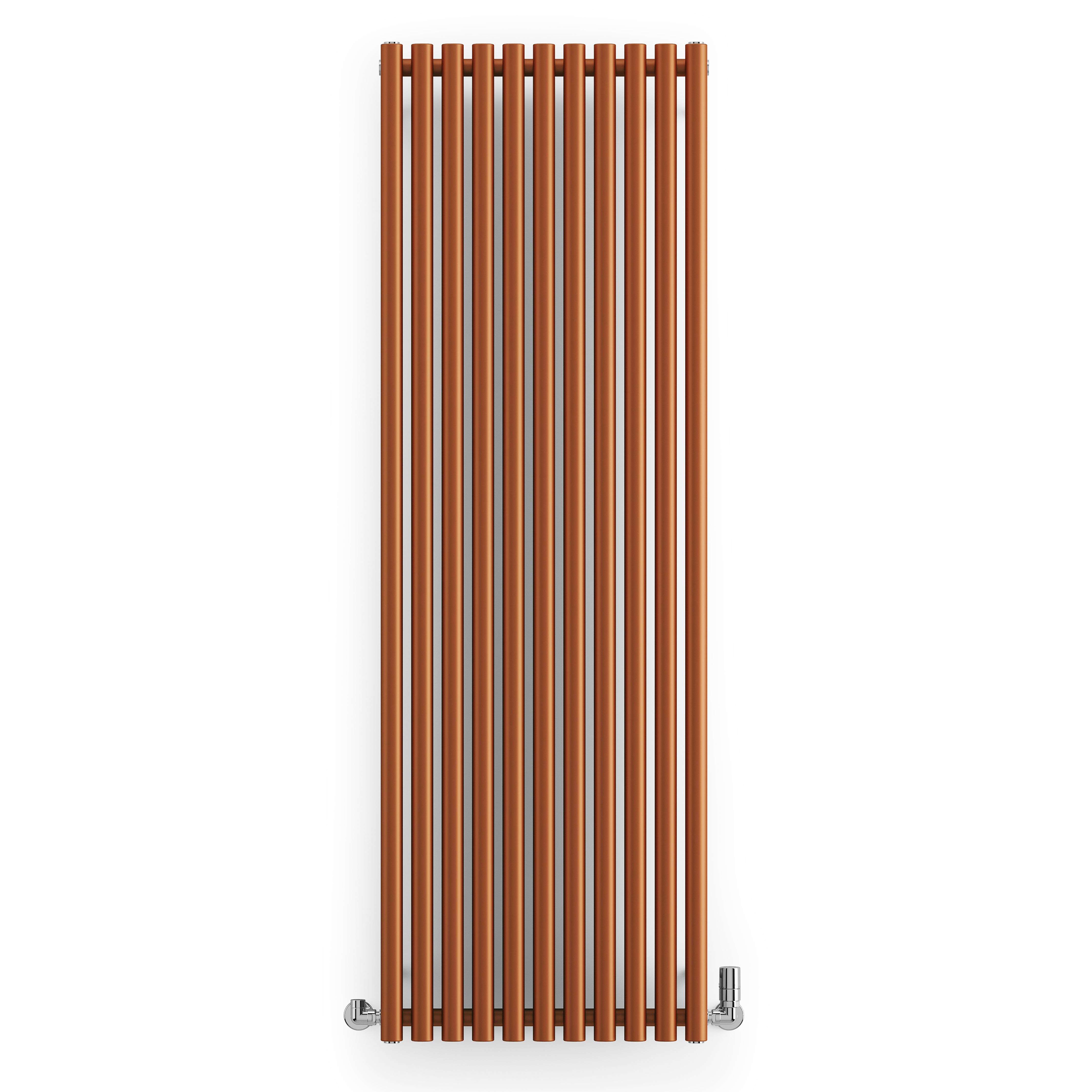 Terma Rolo Room Matt copper Horizontal or vertical Designer Radiator, (W)590mm x (H)1800mm
