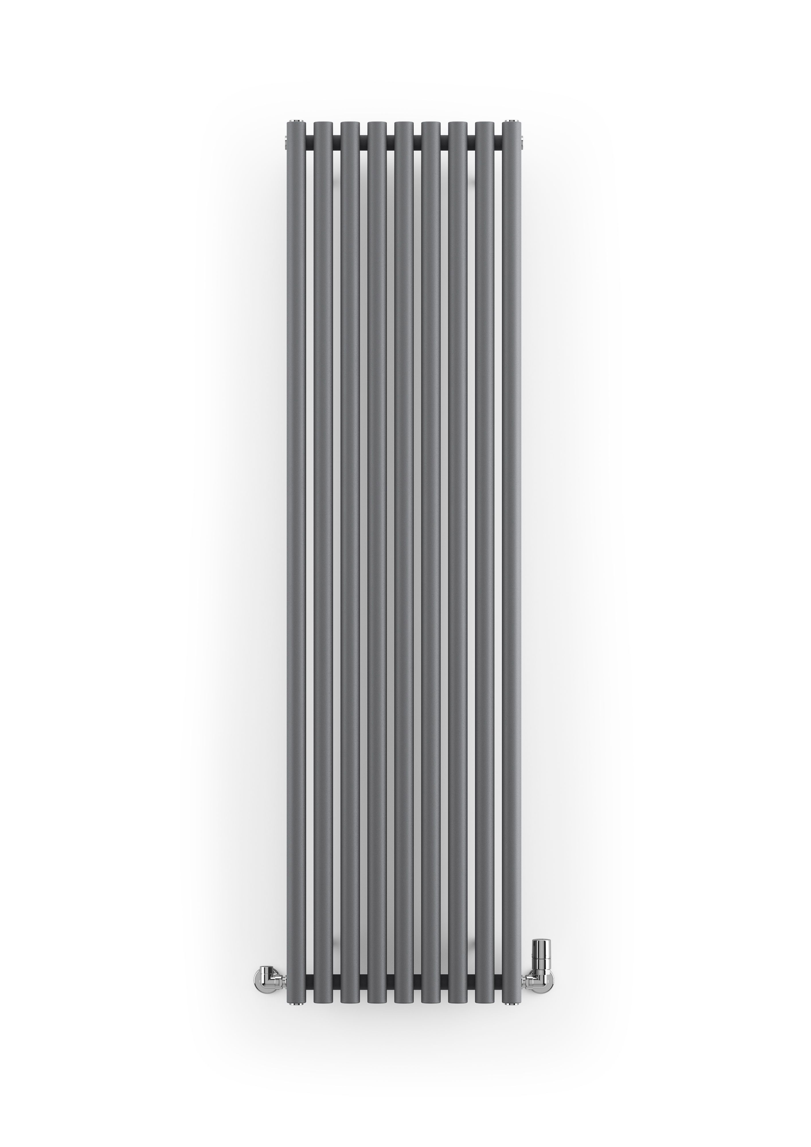 Terma Rolo room Modern grey Horizontal or vertical Designer Radiator, (W)480mm x (H)1800mm