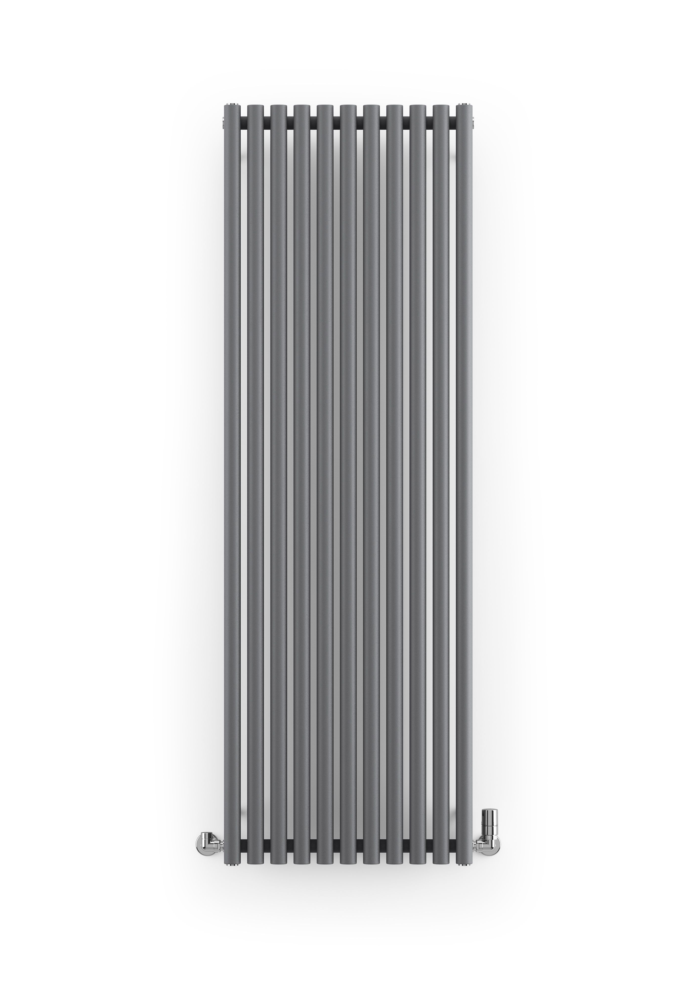 Terma Rolo room Modern grey Horizontal or vertical Designer Radiator, (W)590mm x (H)1800mm