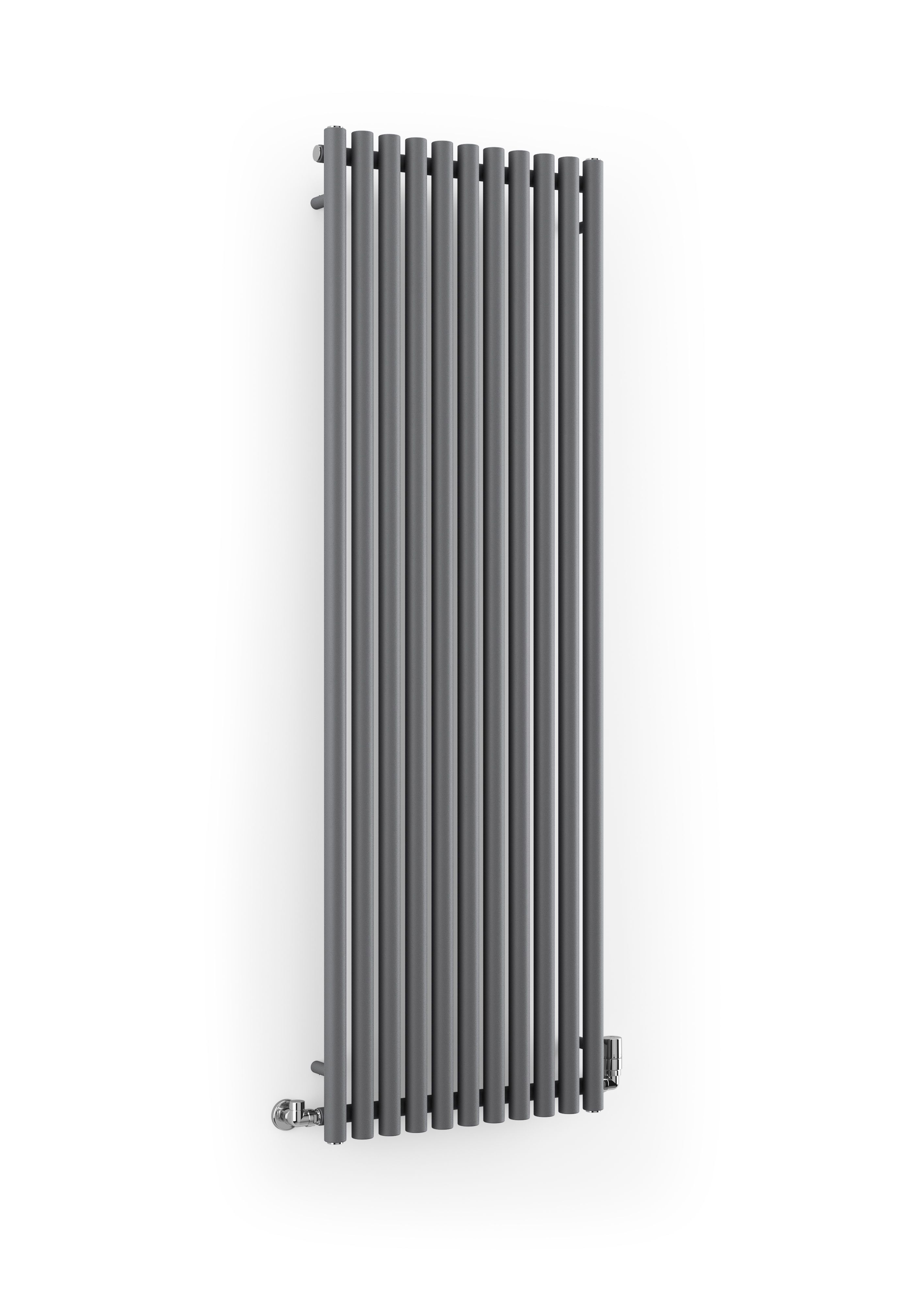 Terma Rolo room Modern grey Horizontal or vertical Designer Radiator, (W)590mm x (H)1800mm