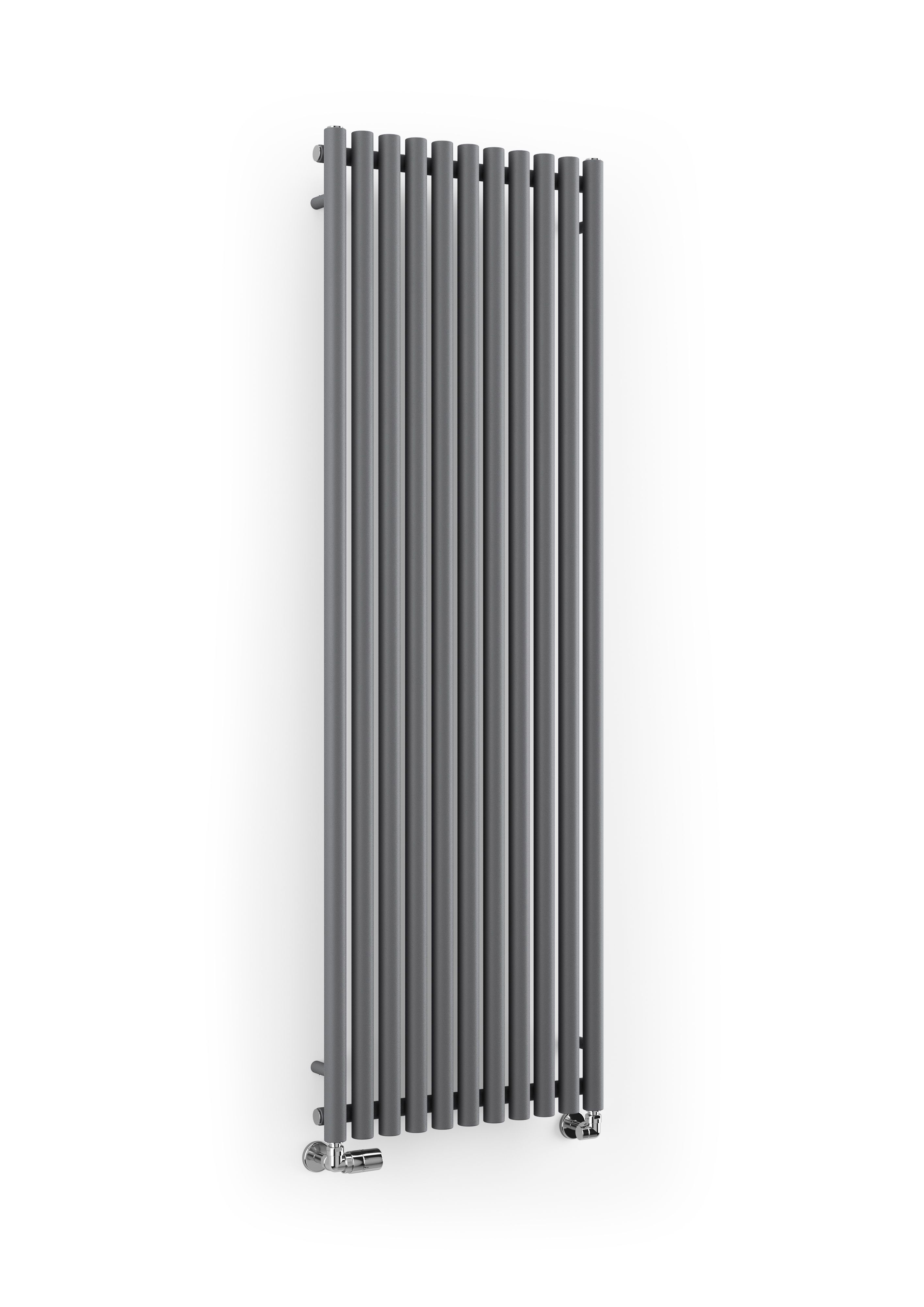 Terma Rolo room Modern grey Horizontal or vertical Designer Radiator, (W)590mm x (H)1800mm