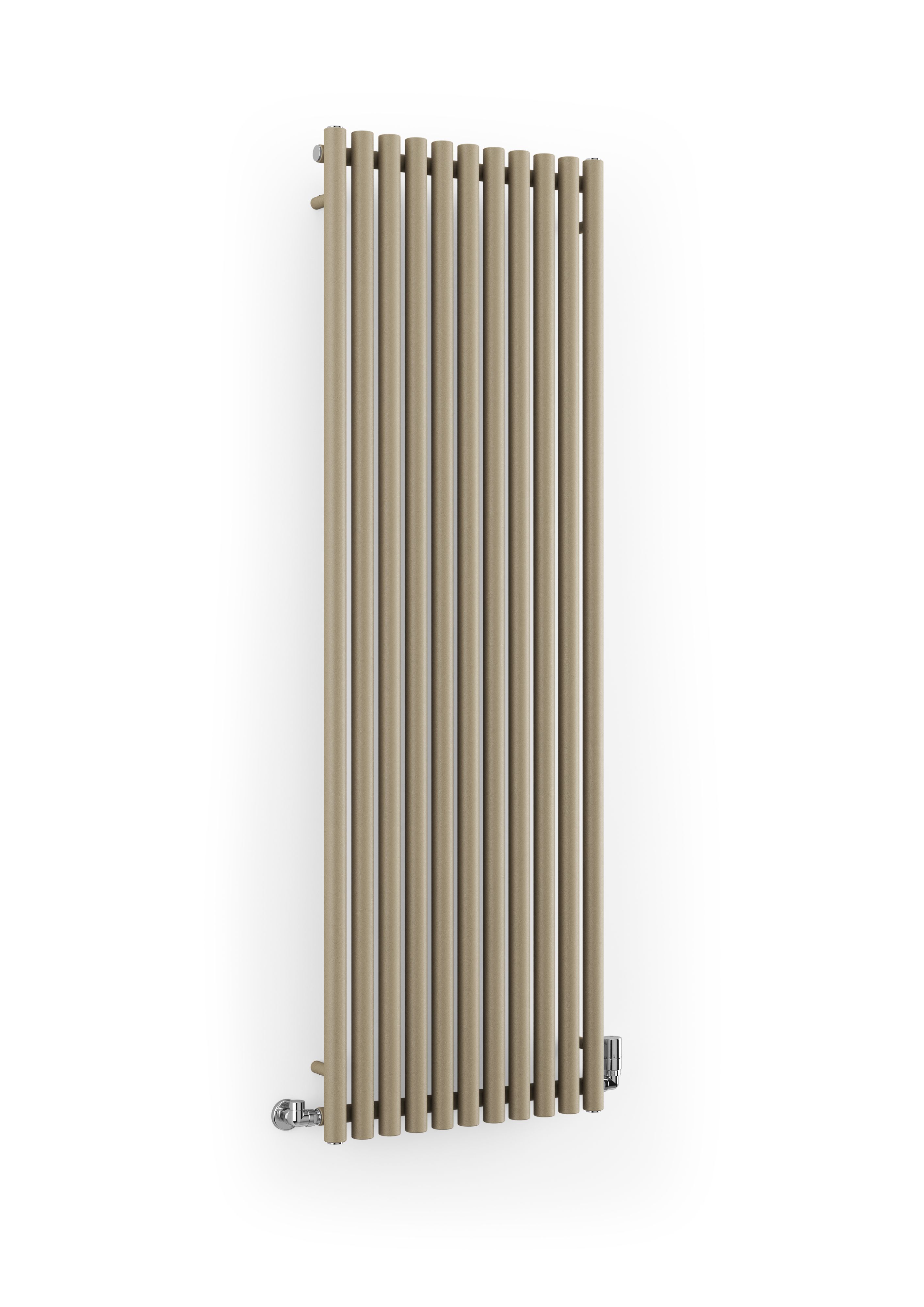 Terma Rolo room Quartz mocha Horizontal or vertical Designer Radiator, (W)590mm x (H)1800mm