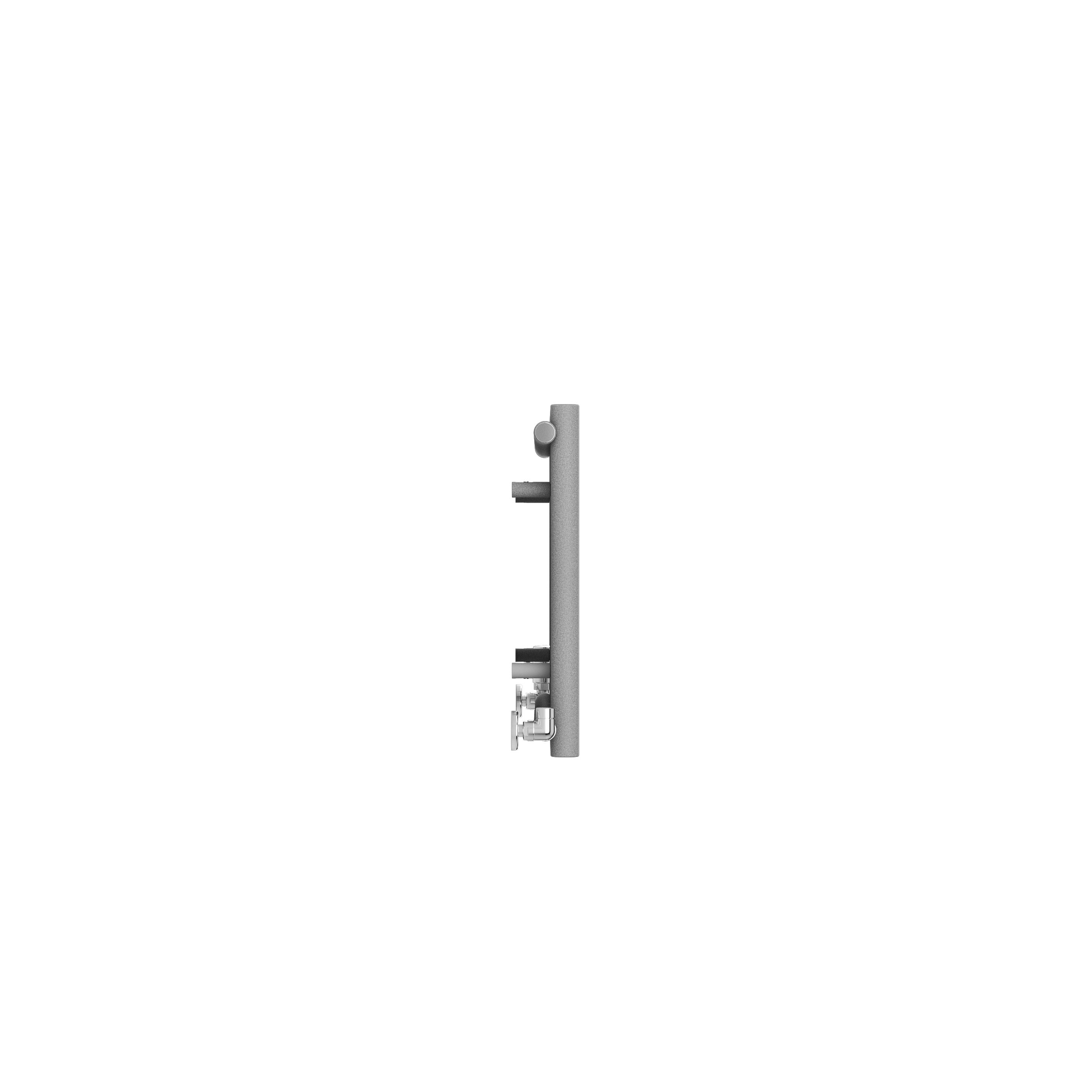 Terma Rolo room Salt n pepper Horizontal Designer Radiator, (W)865mm x (H)500mm