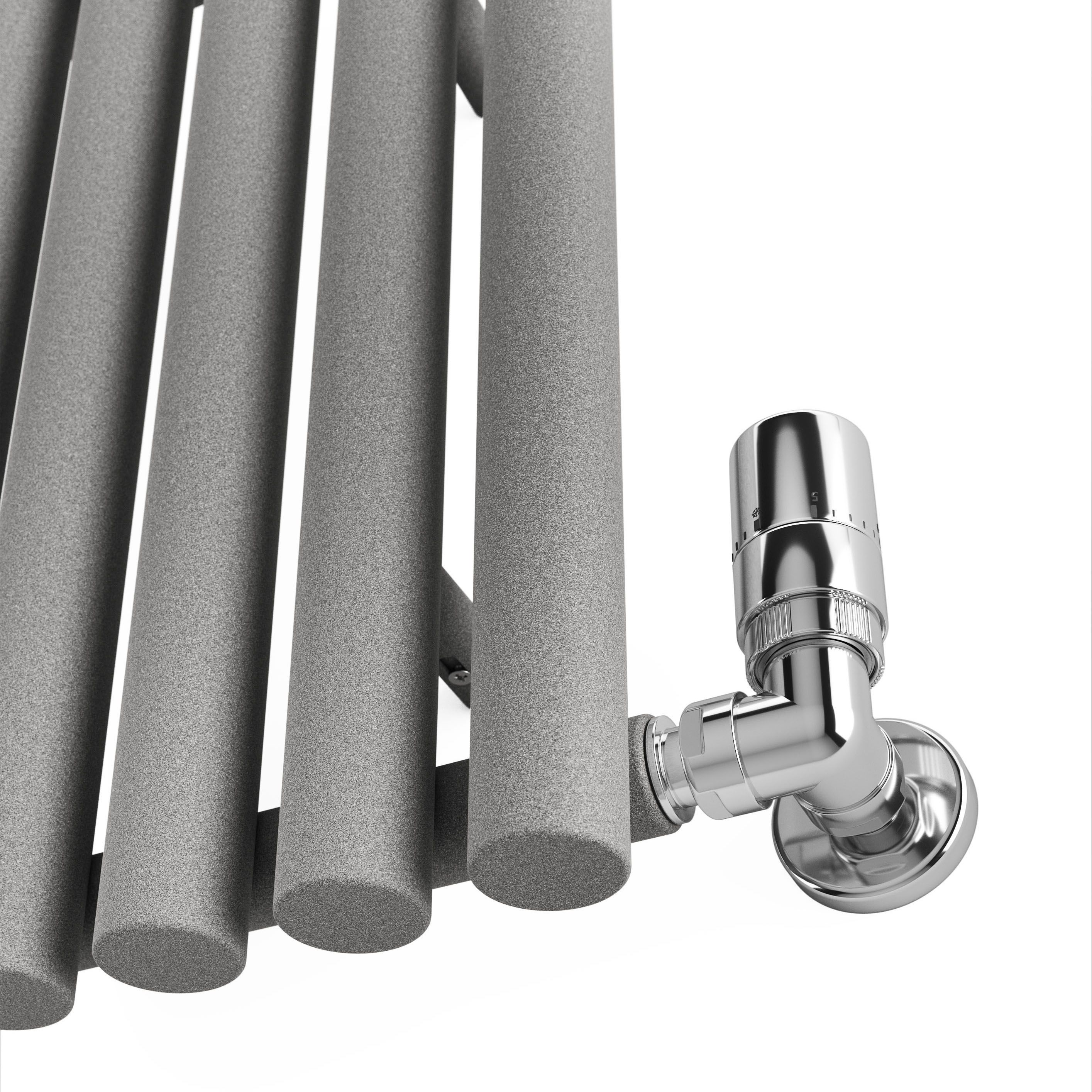 Terma Rolo room Salt n pepper Horizontal Designer Radiator, (W)865mm x (H)500mm