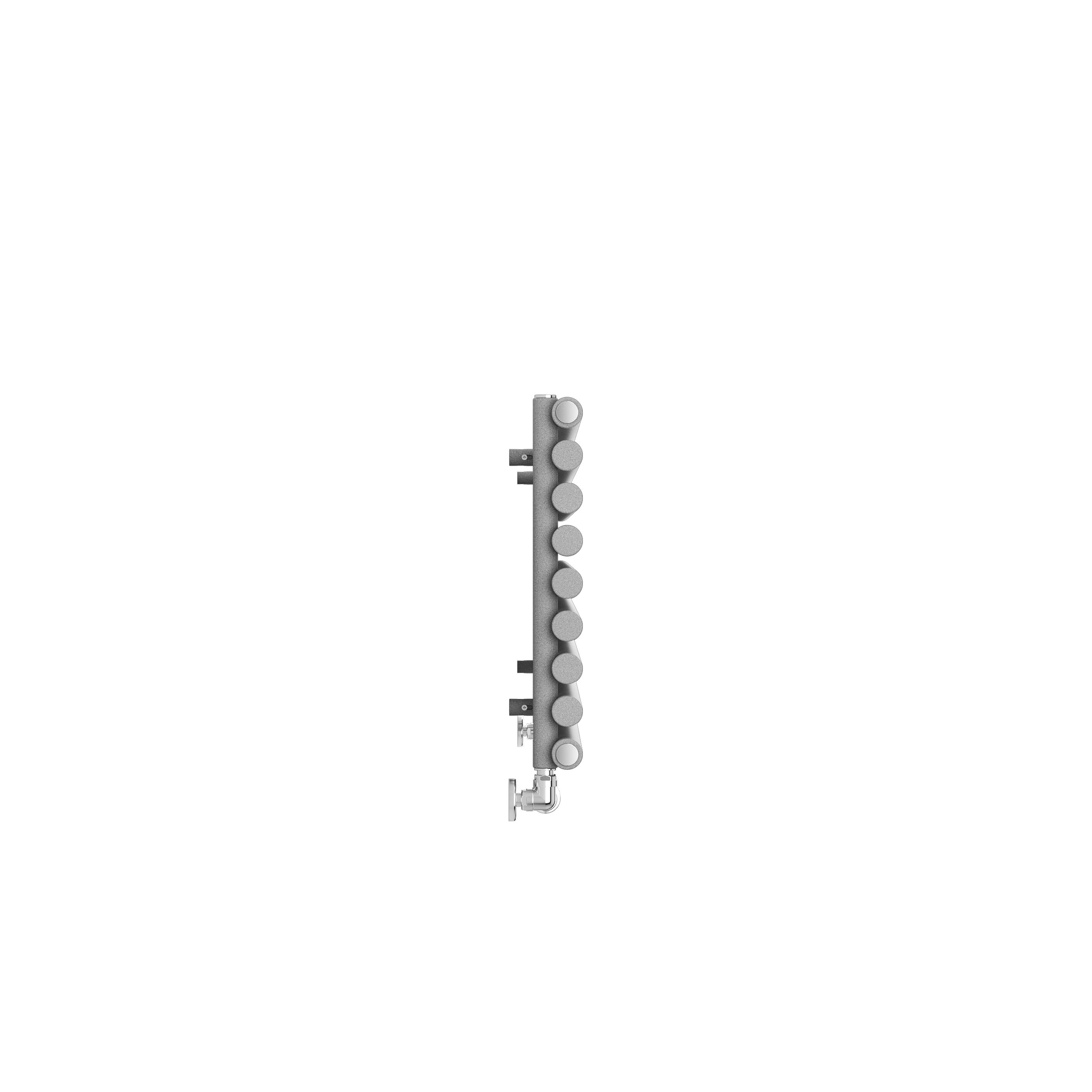 Terma Rolo room Salt n pepper Horizontal or vertical Designer Radiator, (W)480mm x (H)1800mm