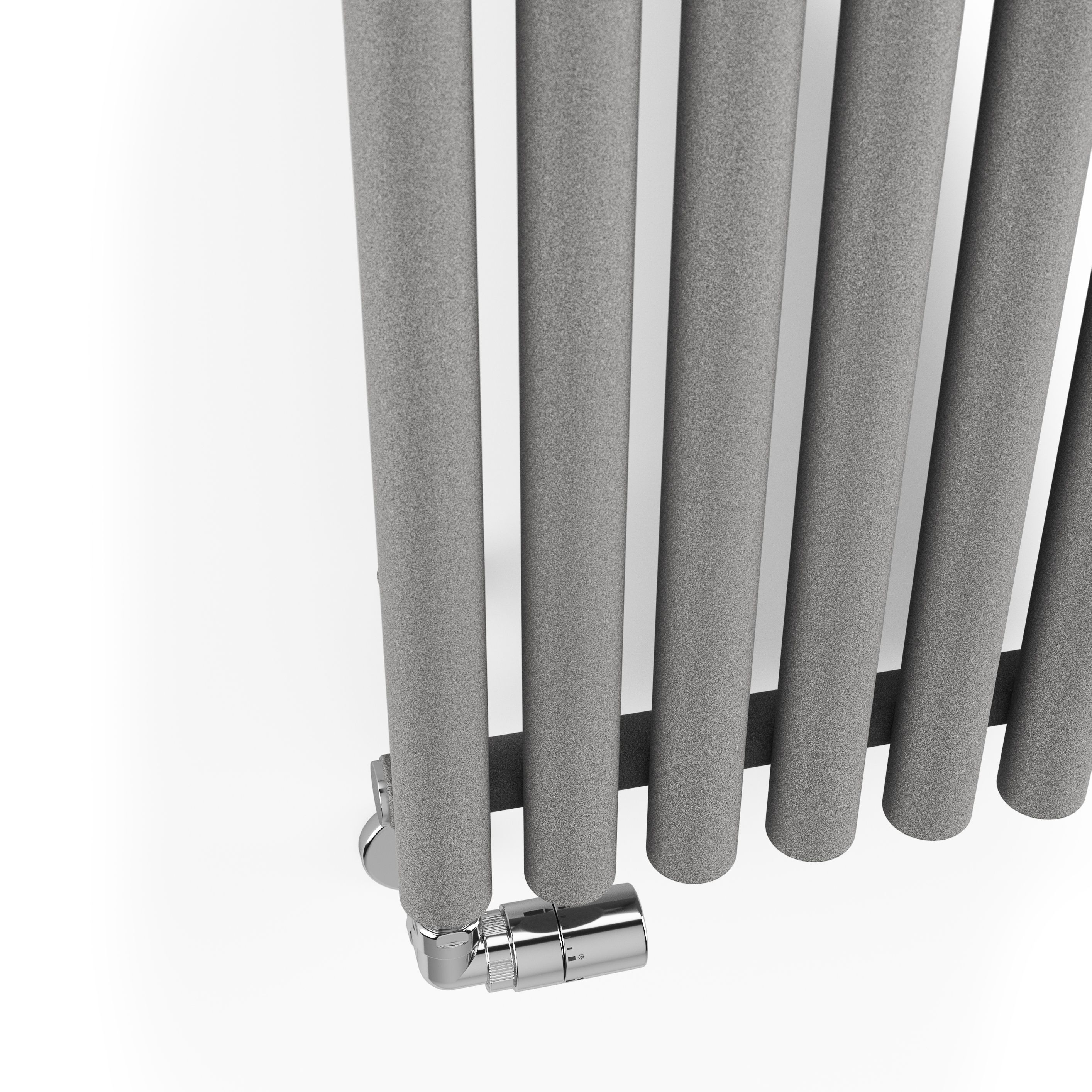 Terma Rolo room Salt n pepper Horizontal or vertical Designer Radiator, (W)480mm x (H)1800mm