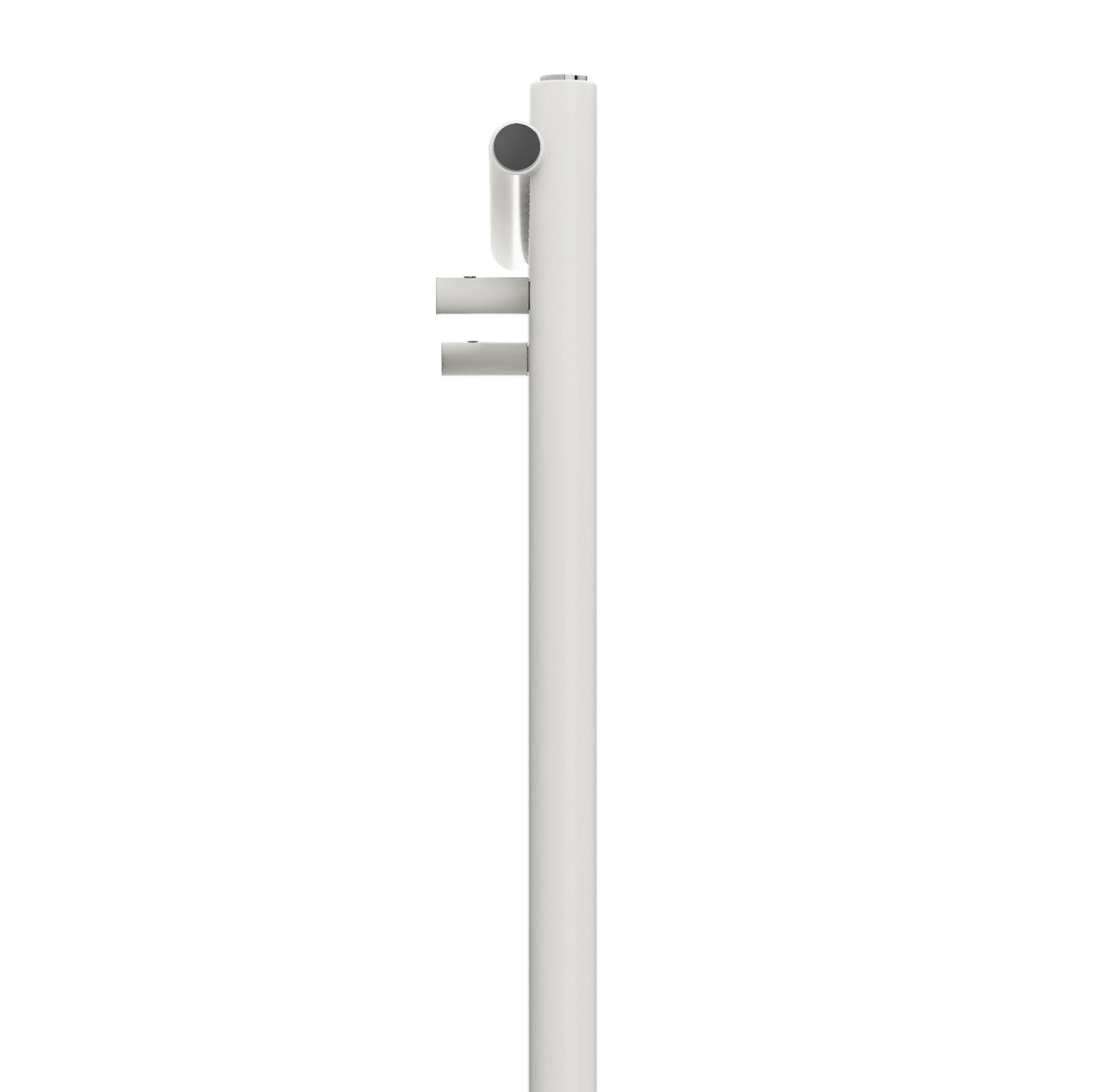 Terma Rolo Room Satin white Horizontal or vertical Designer Radiator, (W)590mm x (H)1200mm