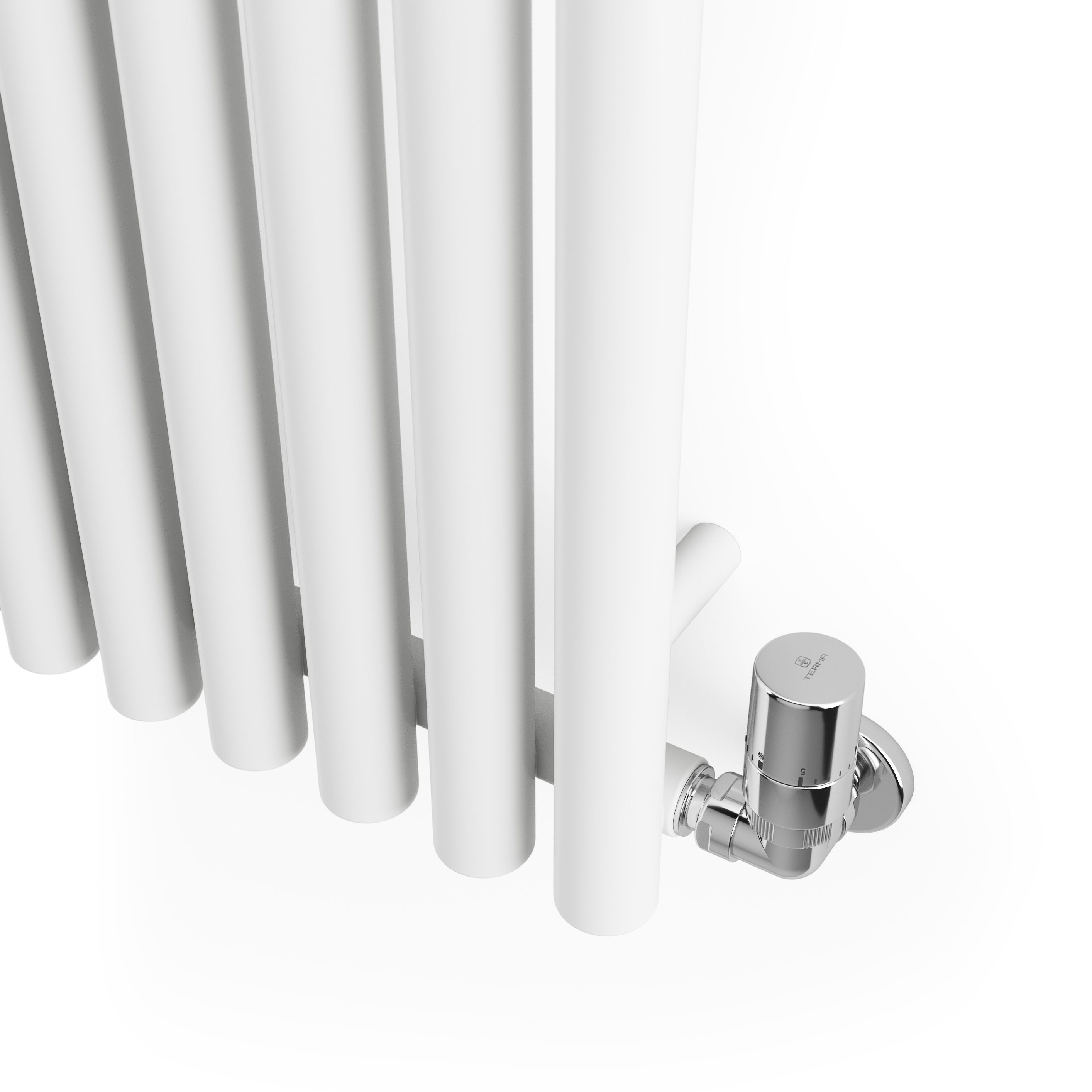 Terma Rolo room White Horizontal or vertical Designer Radiator, (W)590mm x (H)1800mm