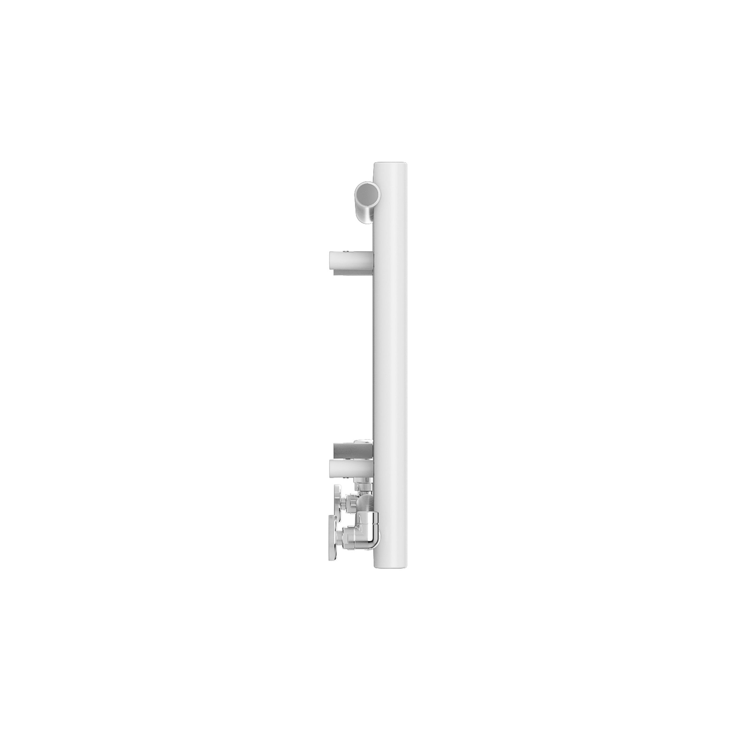 Terma Rolo Room White Hydronic Horizontal Designer 2768BTU Radiator, (W)1195mm x (H)500mm