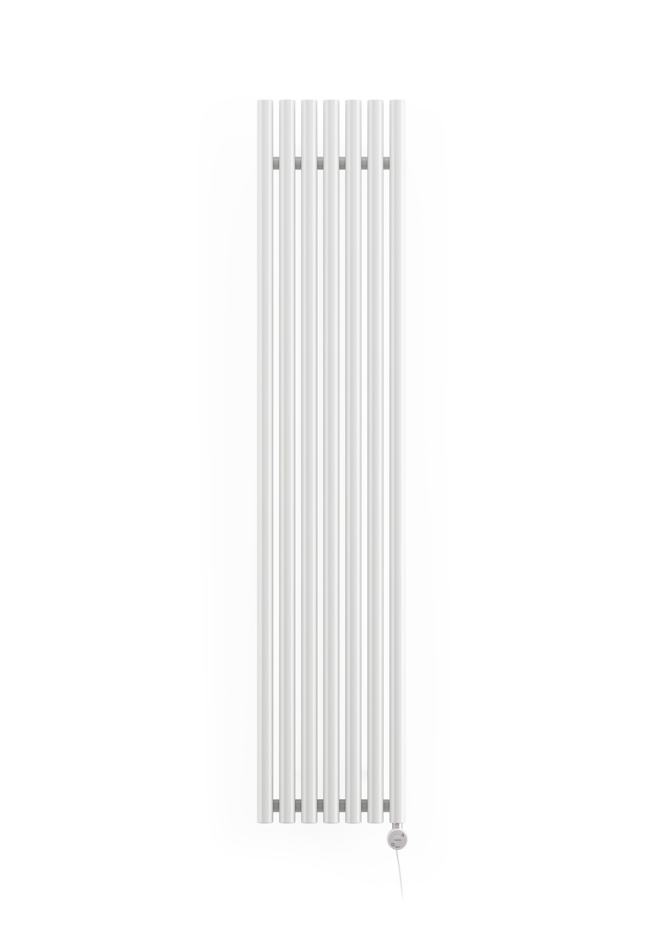 Terma Rolo room White Vertical Electric designer Radiator, (W)370mm x (H)1800mm