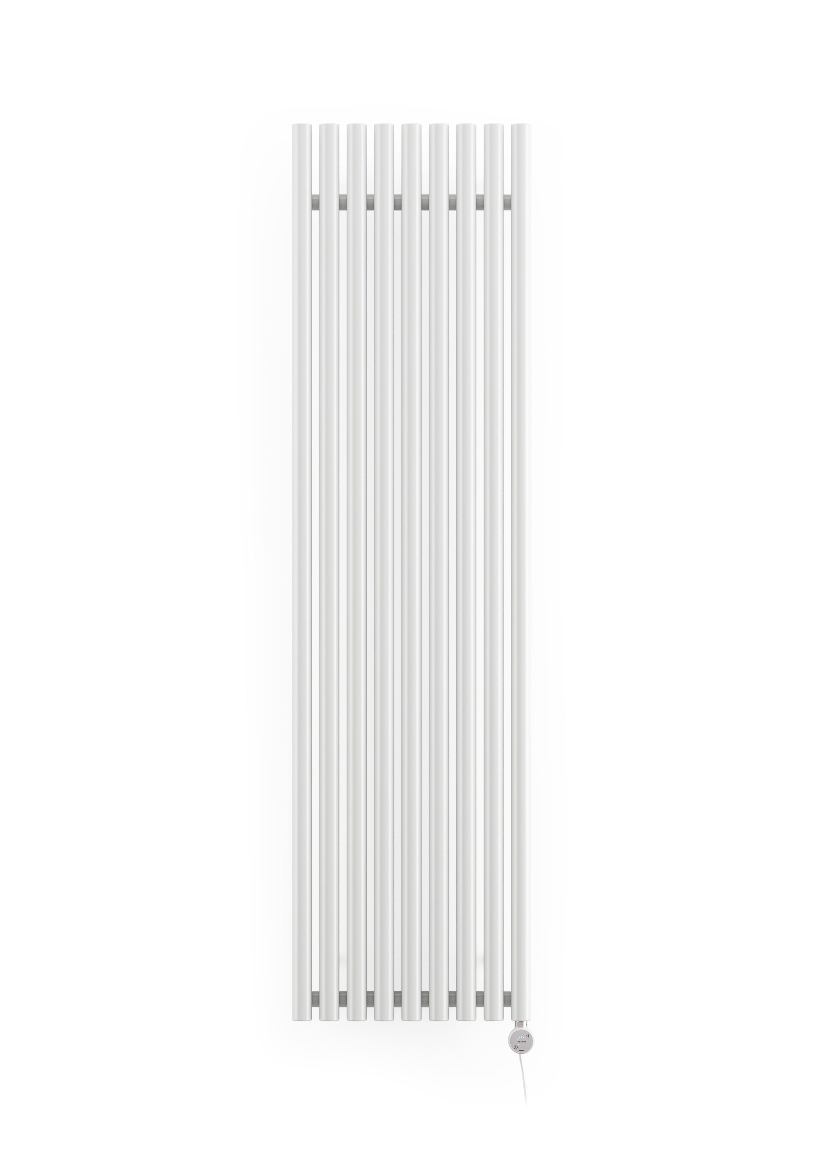 Terma Rolo room White Vertical Electric designer Radiator, (W)480mm x (H)1800mm