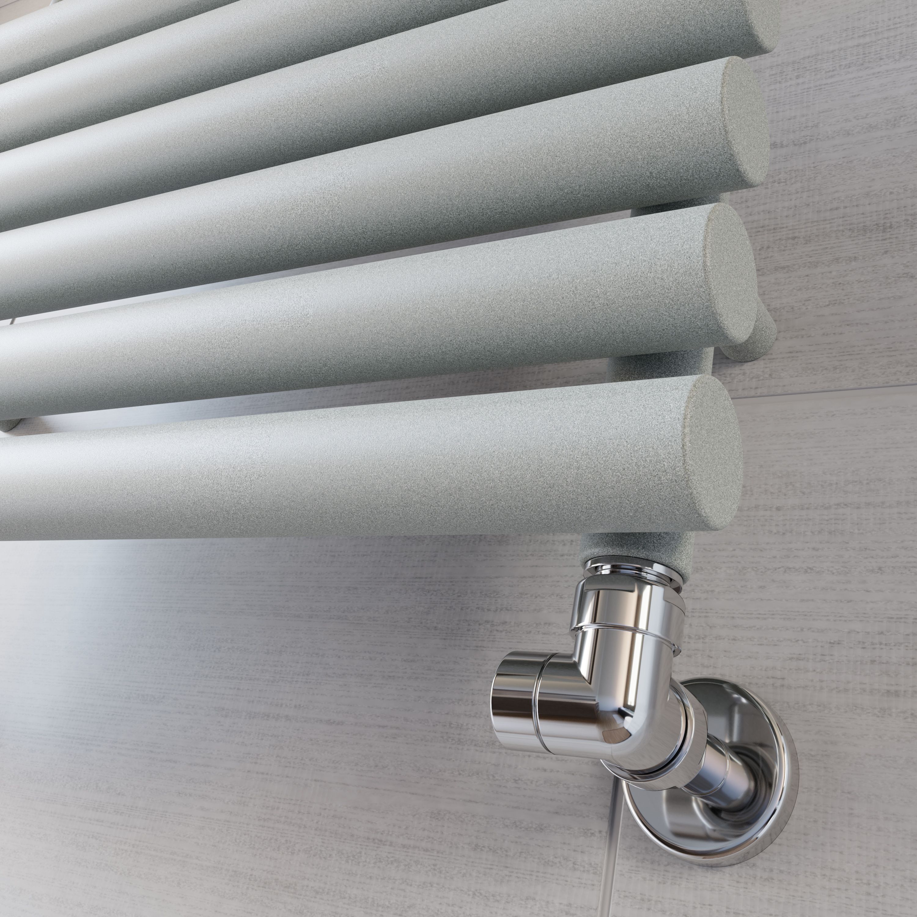 Terma Rolo Salt & Pepper Towel warmer (W)520mm x (H)1085mm