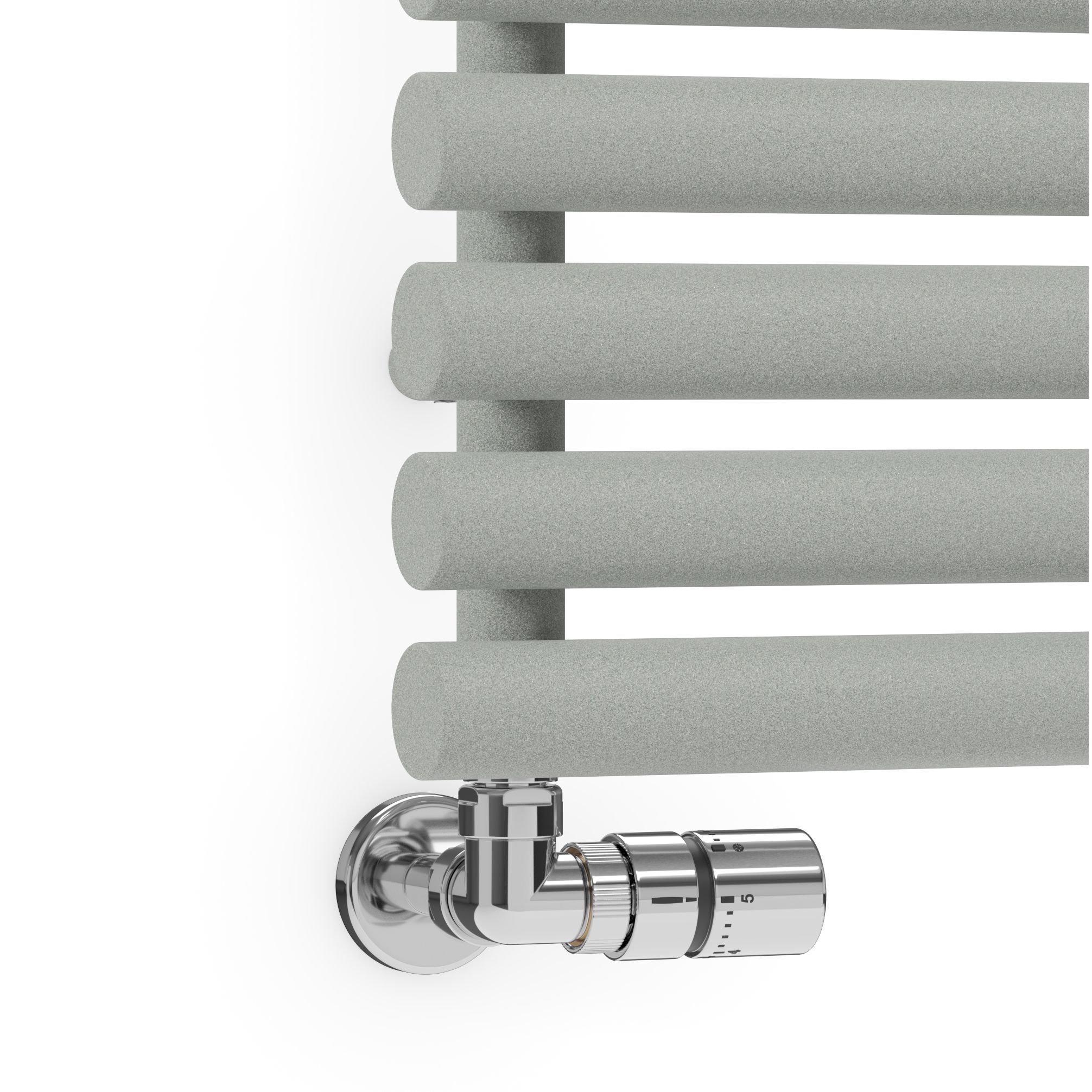 Terma Rolo Salt & Pepper Towel warmer (W)520mm x (H)1085mm