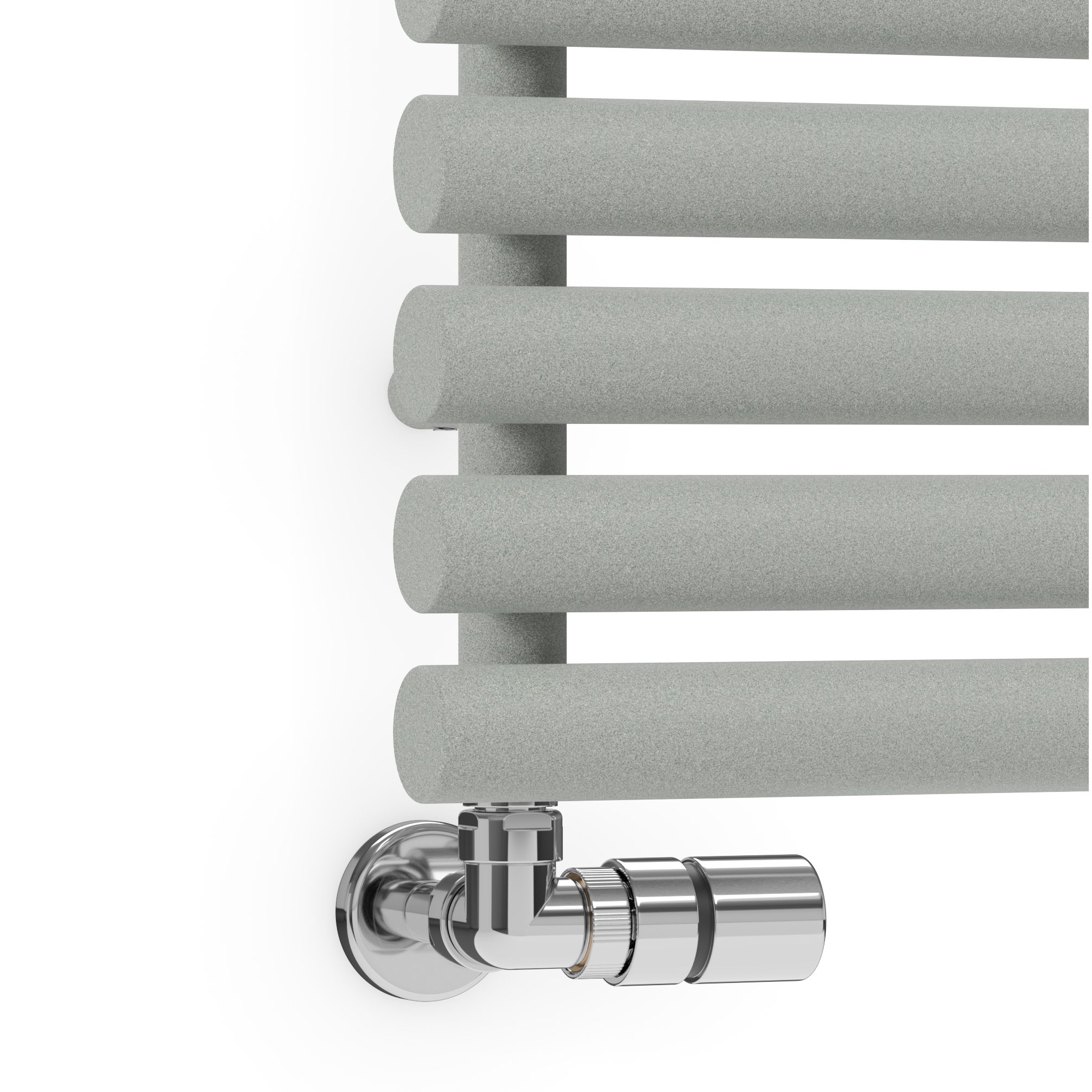Terma Rolo Salt & Pepper Towel warmer (W)520mm x (H)1360mm