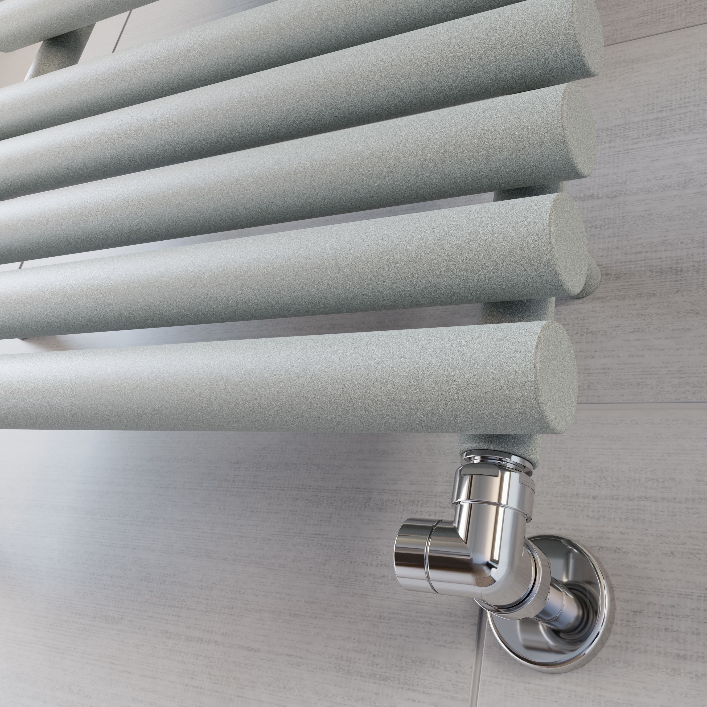 Terma Rolo Salt & Pepper Towel warmer (W)520mm x (H)755mm