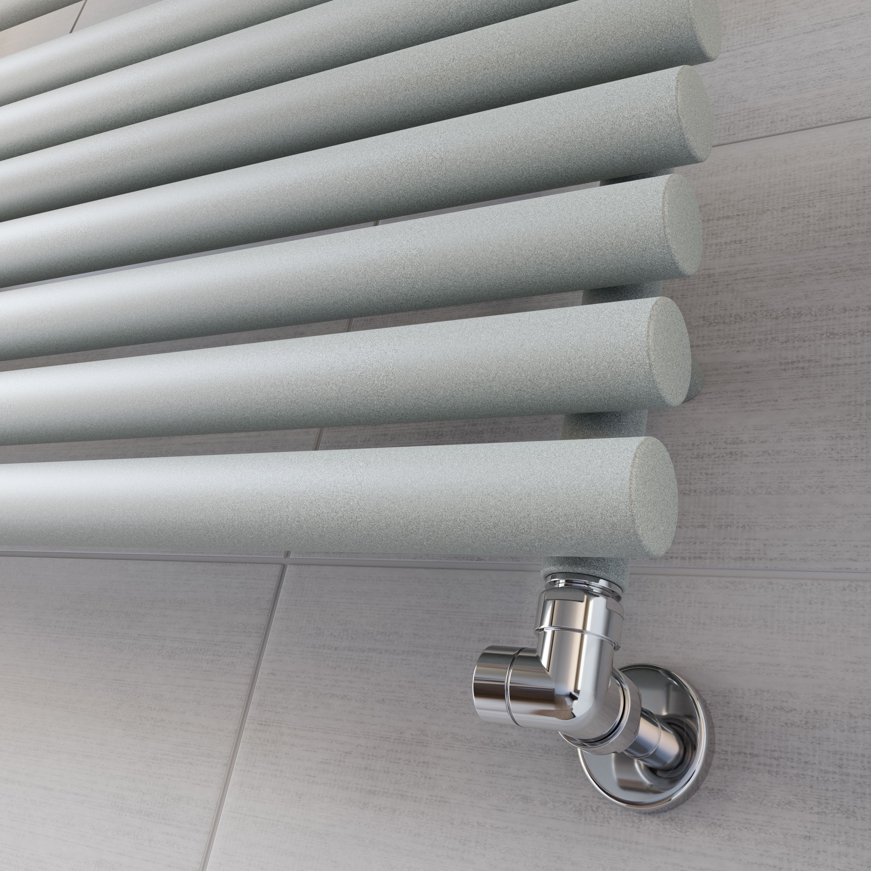 Terma Rolo Salt & Pepper Towel warmer (W)900mm x (H)590mm
