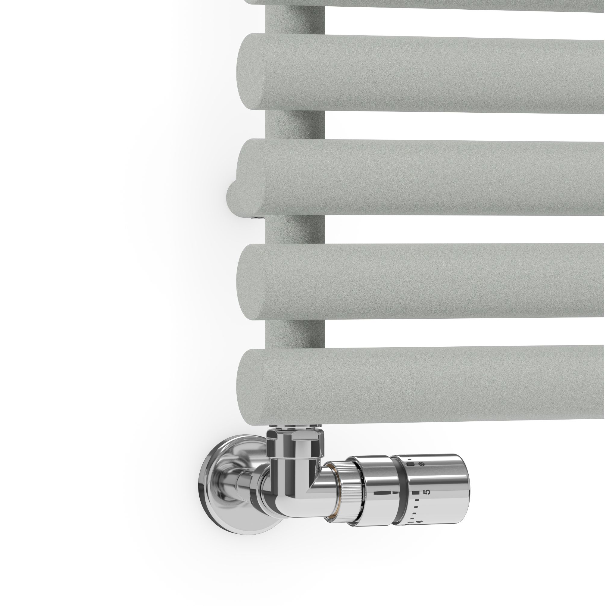 Terma Rolo Salt & Pepper Towel warmer (W)900mm x (H)590mm