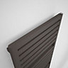 Terma Salisbury Noble brown Towel warmer (W)540mm x (H)1635mm