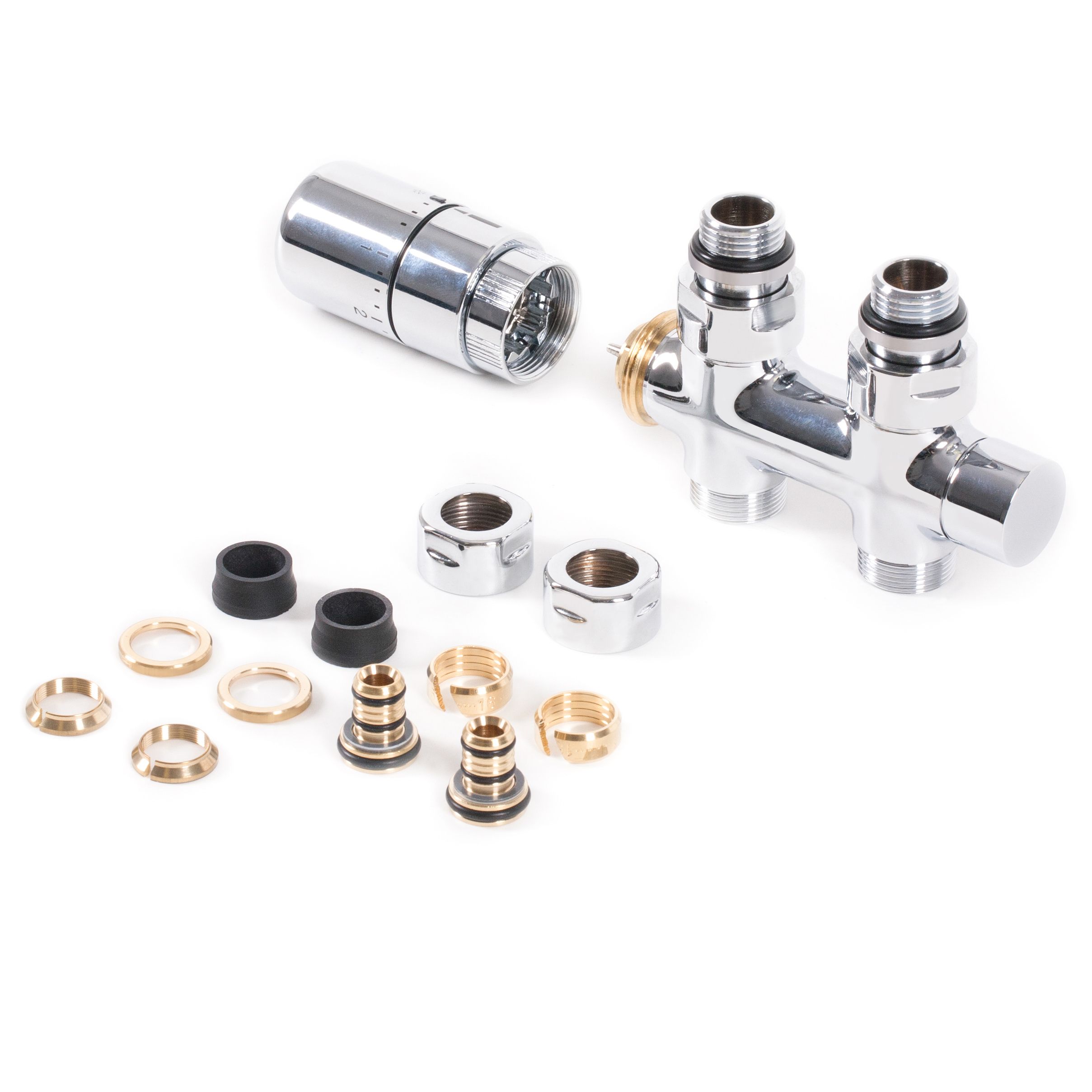 Terma Straight Thermostatic Radiator valve