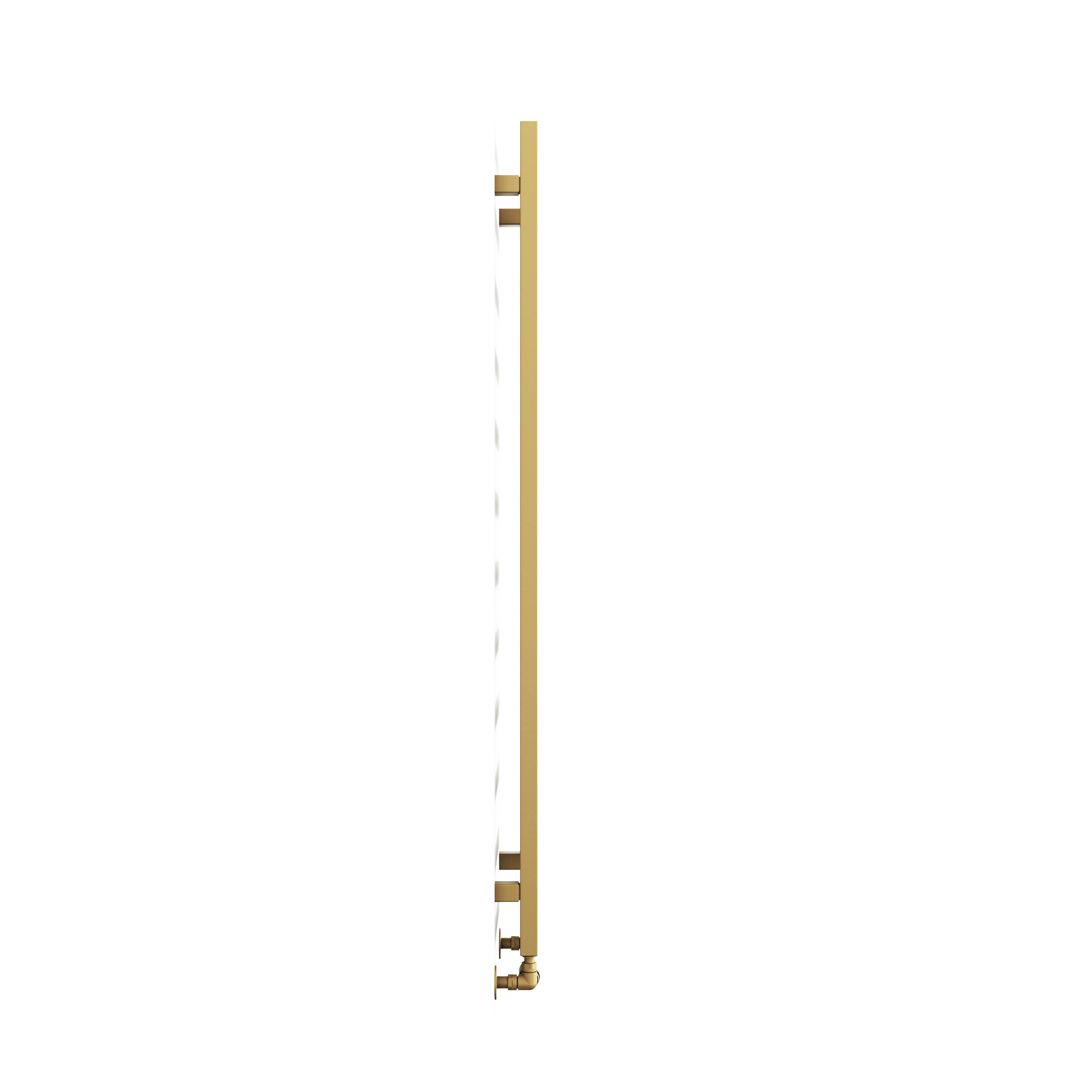 Terma Vivo Brass 1215BTU Vertical Towel radiator (W)300mm x (H)1390mm